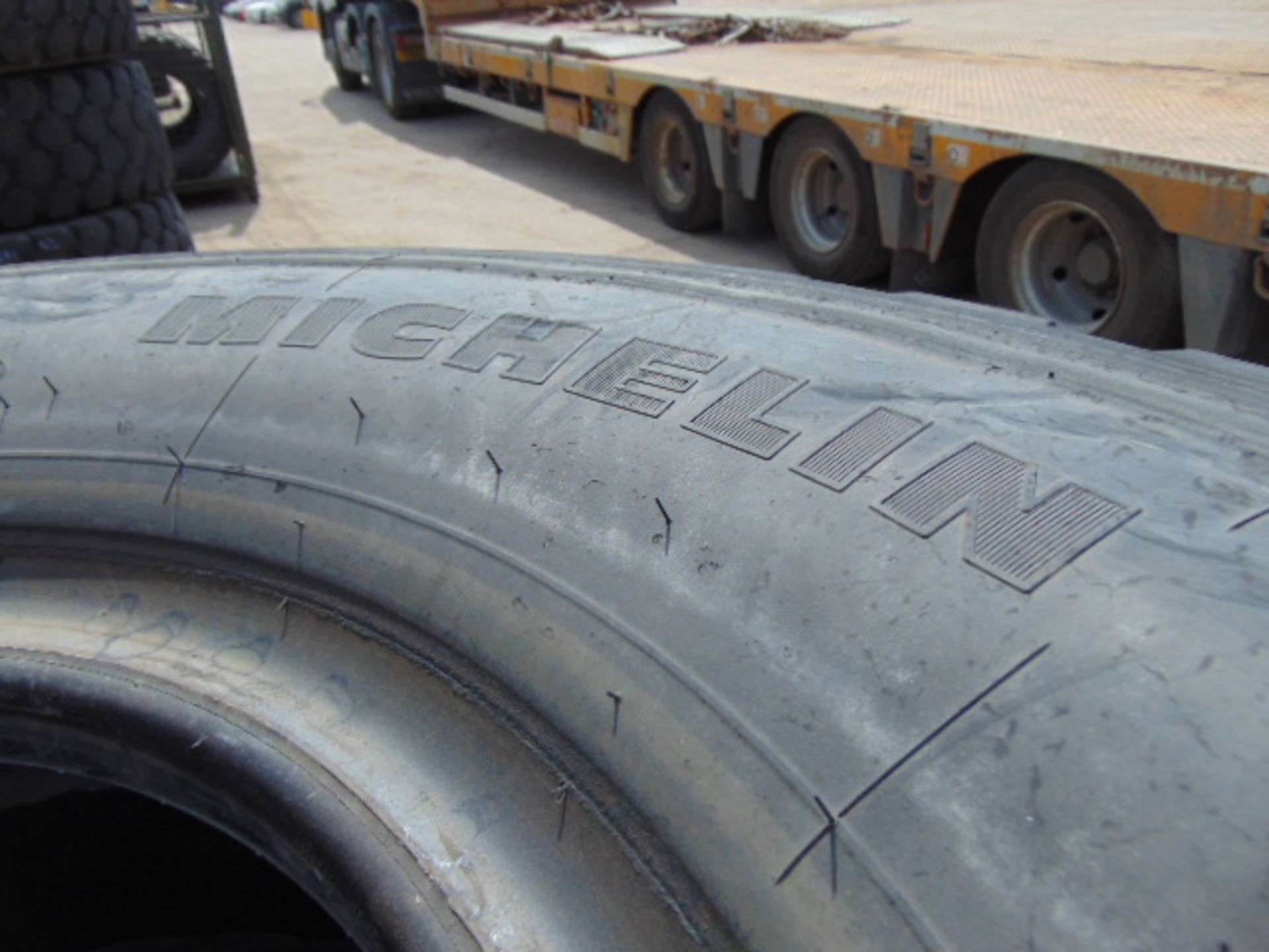 3 x Michelin XZL 395/85 R20 Tyres - Image 4 of 5