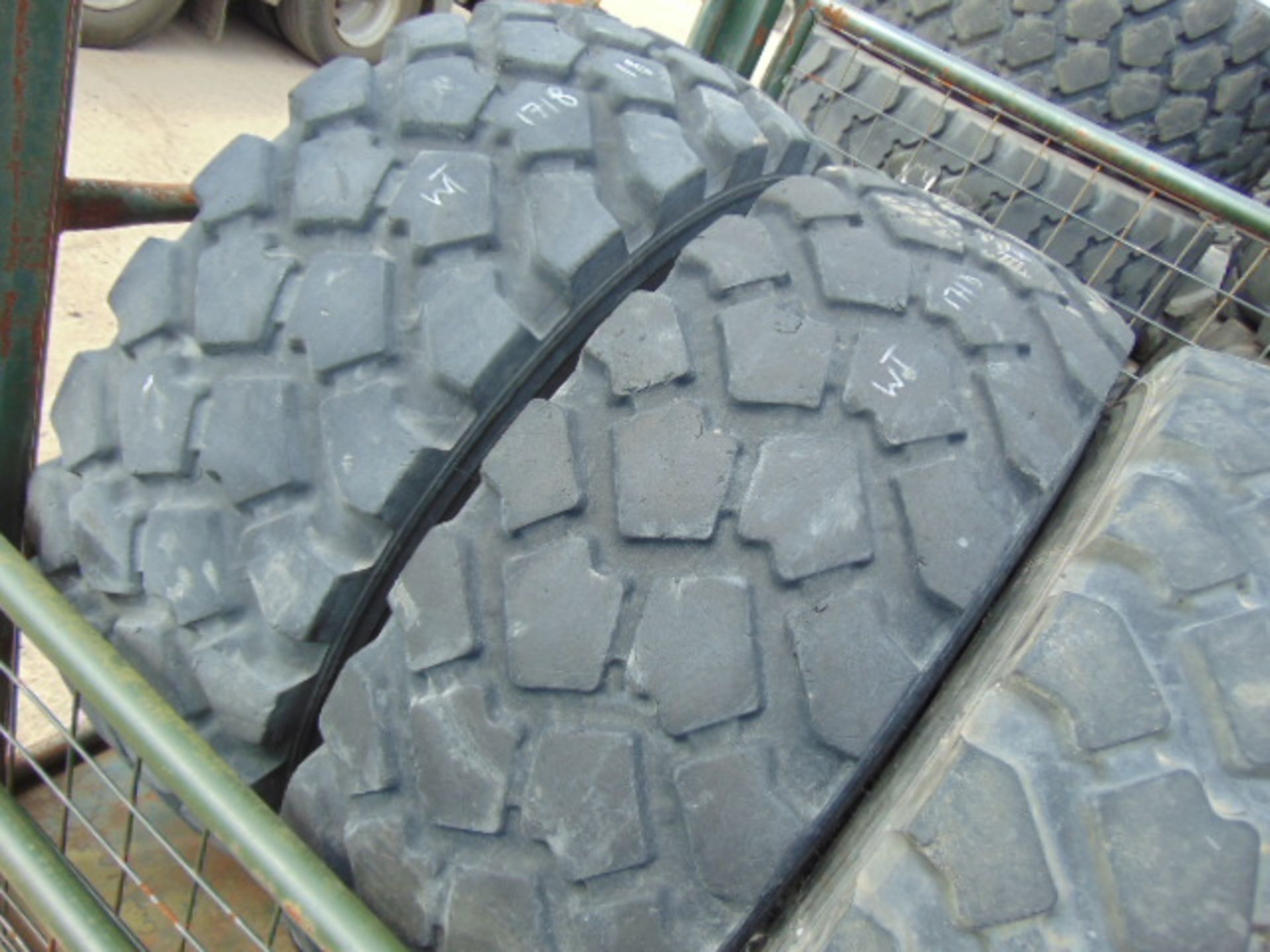 6 x Michelin 335/80 R20 XZL Tyres - Bild 2 aus 6