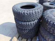 4 x BF Goodrich Mud Terrain LT 285/75 R16 Tyres