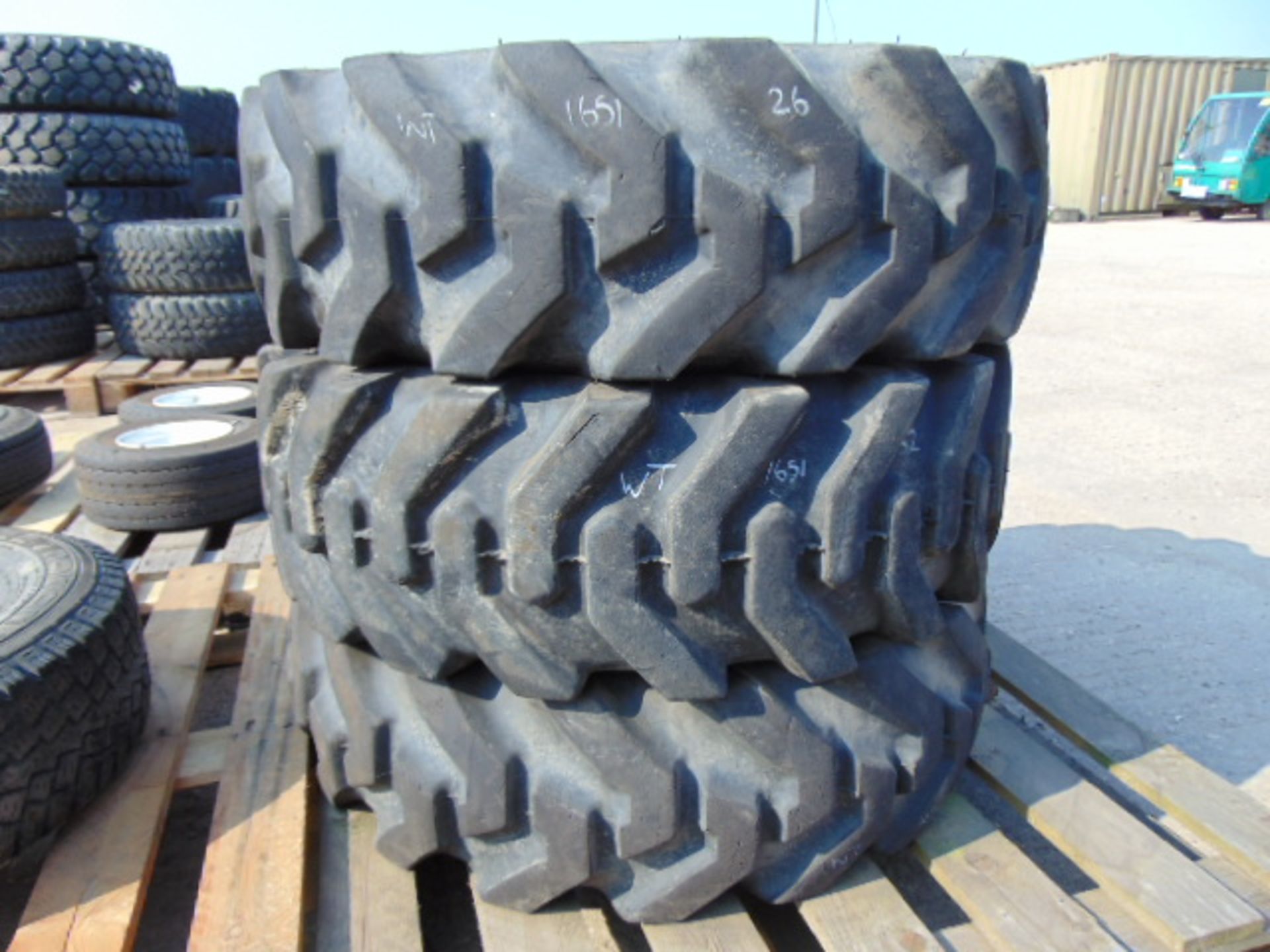 3 x BKT AT603 10.5/80-18 Tyres - Image 2 of 6