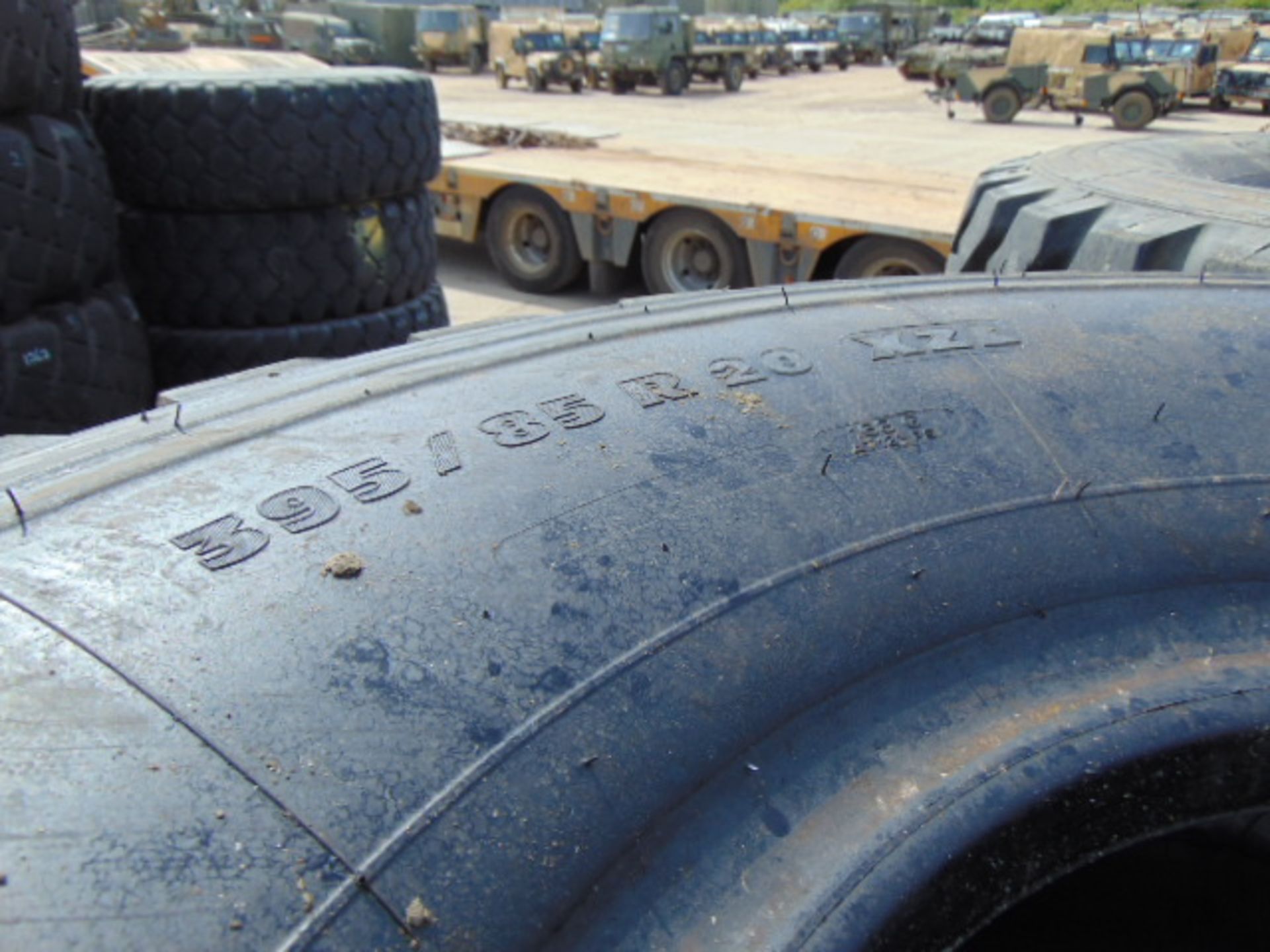 4 x Michelin XZL 395/85 R20 Tyres - Image 6 of 6