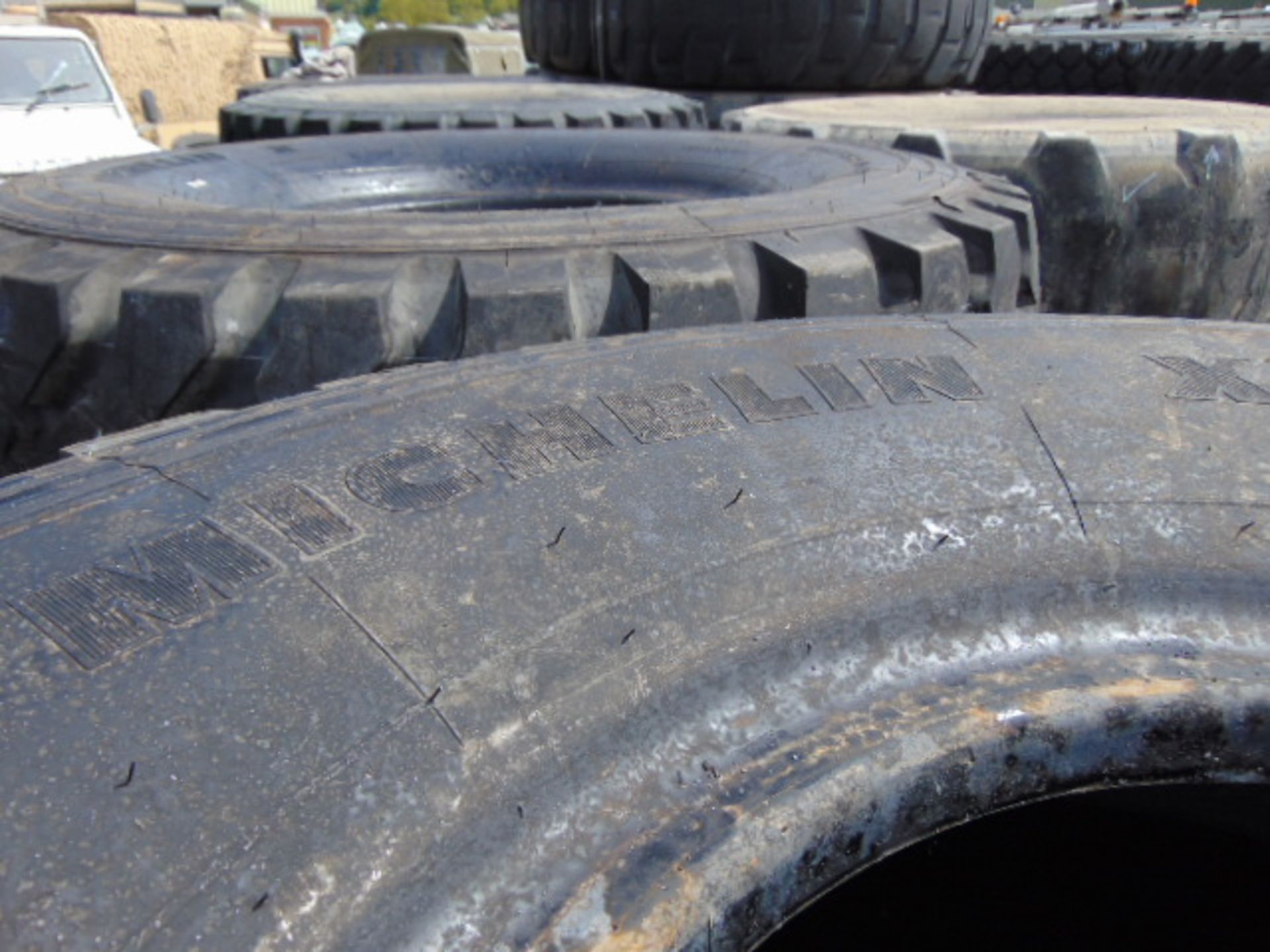 4 x Michelin XZL 395/85 R20 Tyres - Image 5 of 5