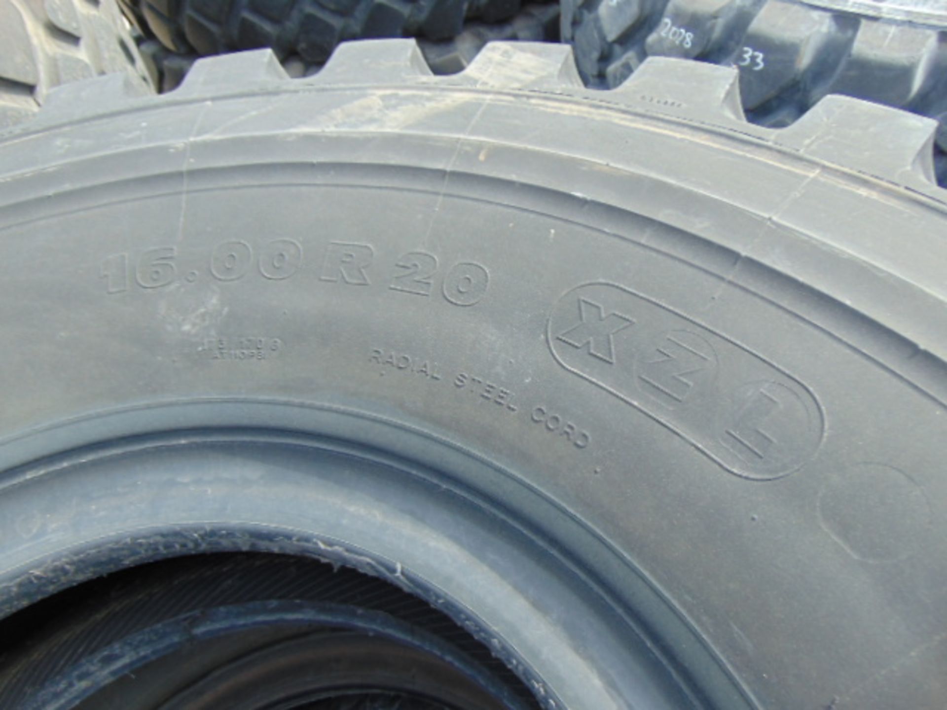 4 x Michelin 16.00 R20 XZL Tyres - Image 6 of 6