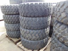 4 x Michelin XZL 395/85 R20 Tyres