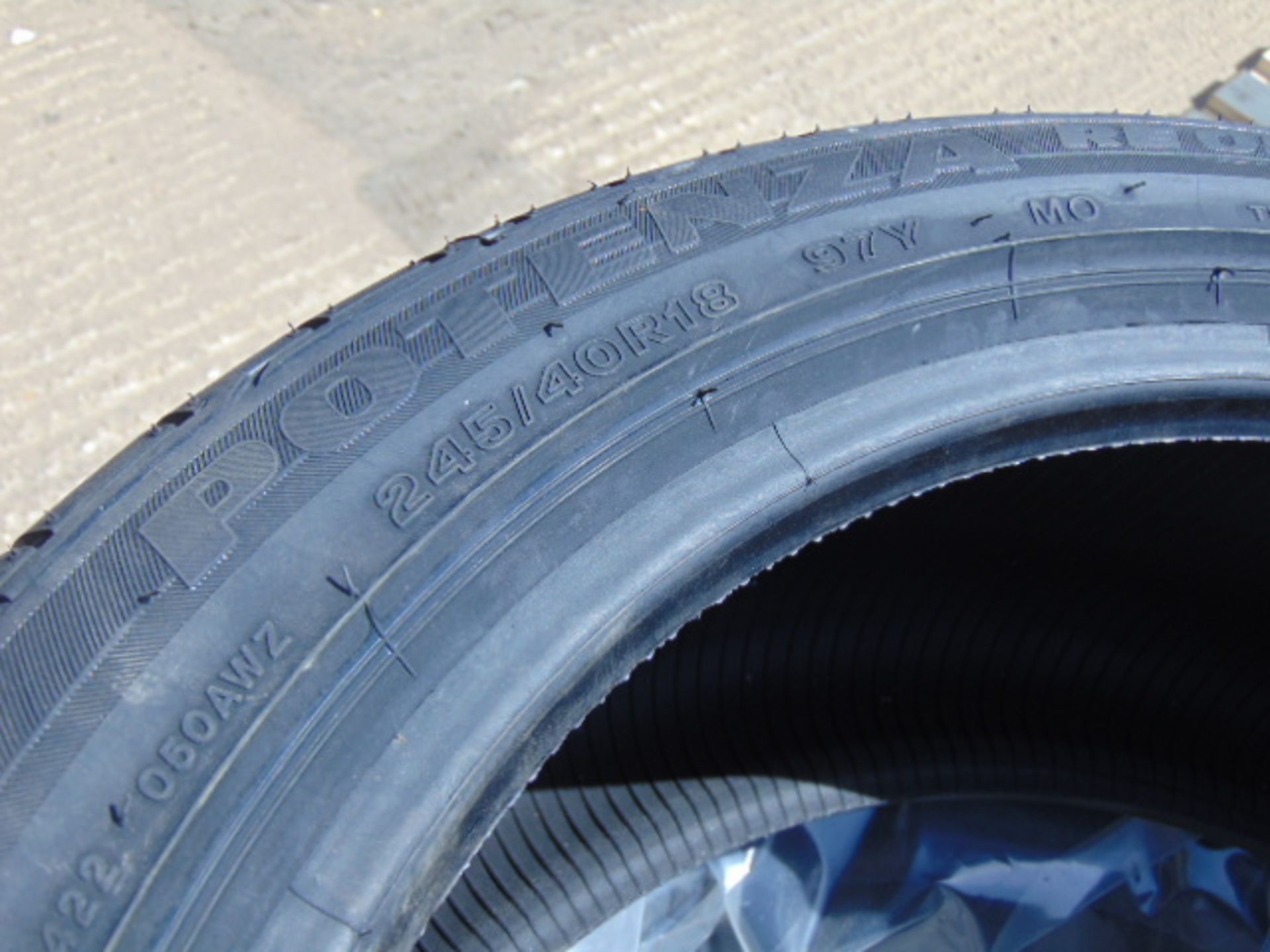 4 x Bridgestone Potenza 245/40 R18 97Y XL Tyres - Image 5 of 6