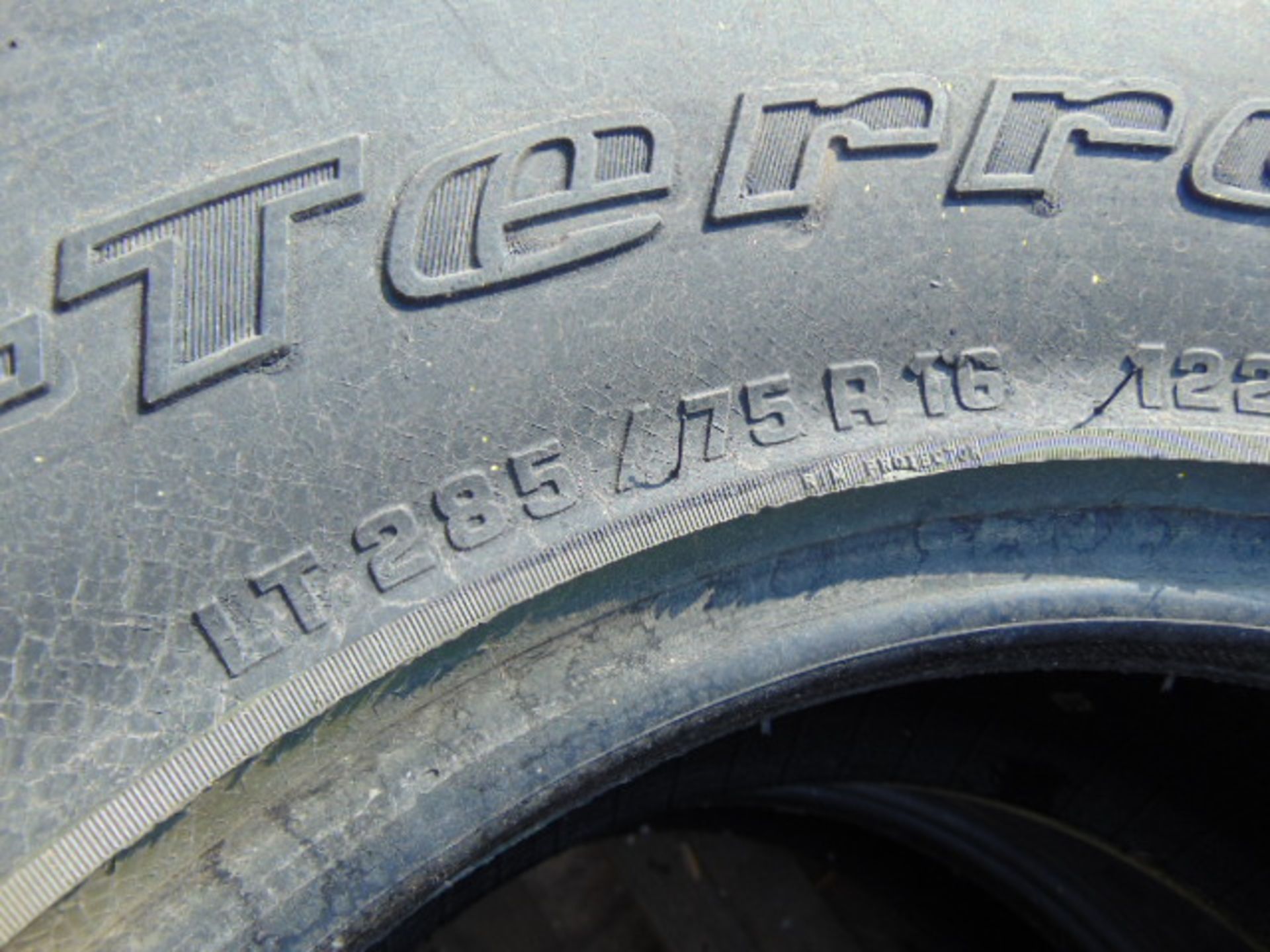 2 x BF Goodrich Mud Terrain LT 285/75 R16 Tyres - Image 6 of 6