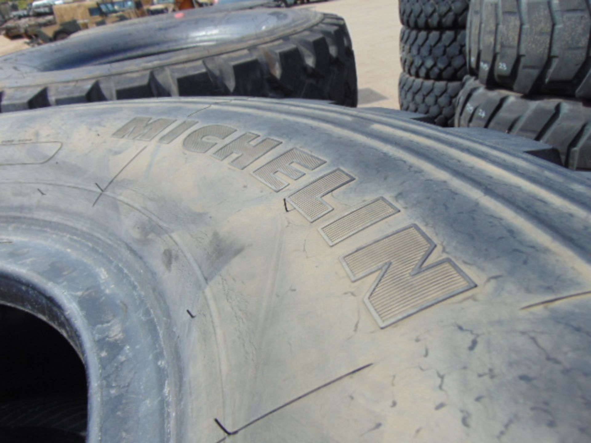 4 x Michelin XZL 395/85 R20 Tyres - Image 5 of 6