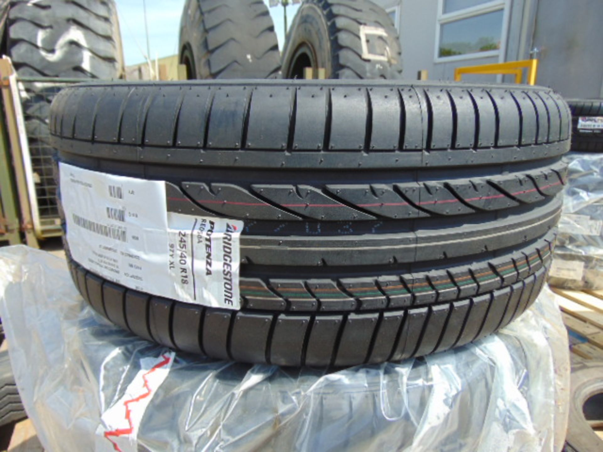 4 x Bridgestone Potenza 245/40 R18 97Y XL Tyres - Image 2 of 6