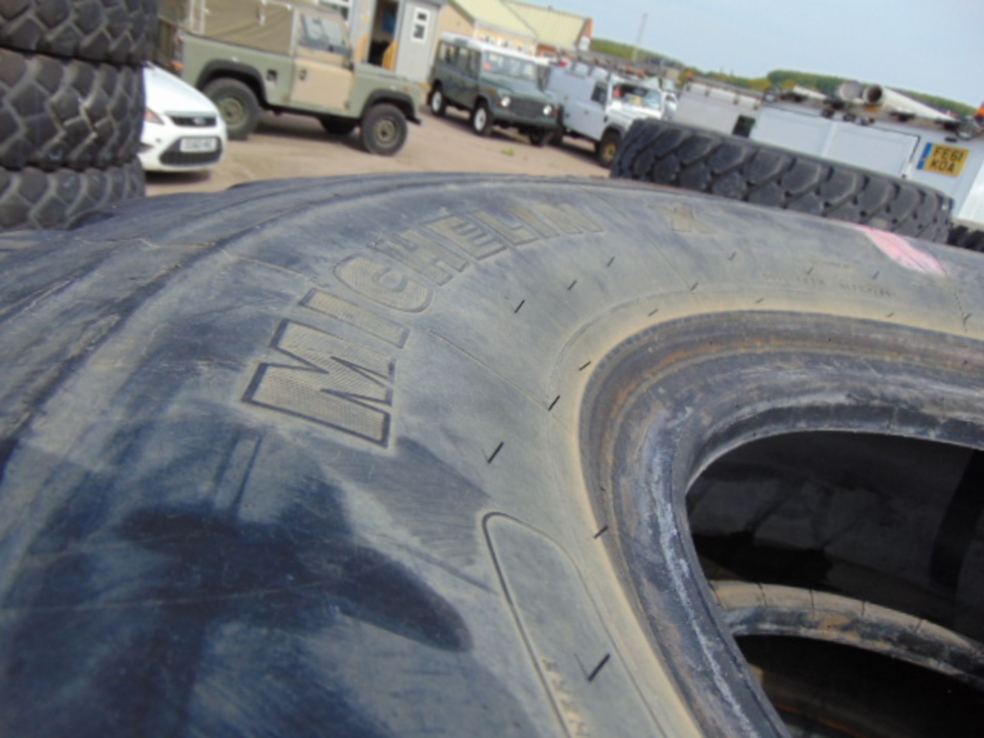 4 x Michelin XZL 395/85 R20 Tyres - Image 5 of 6