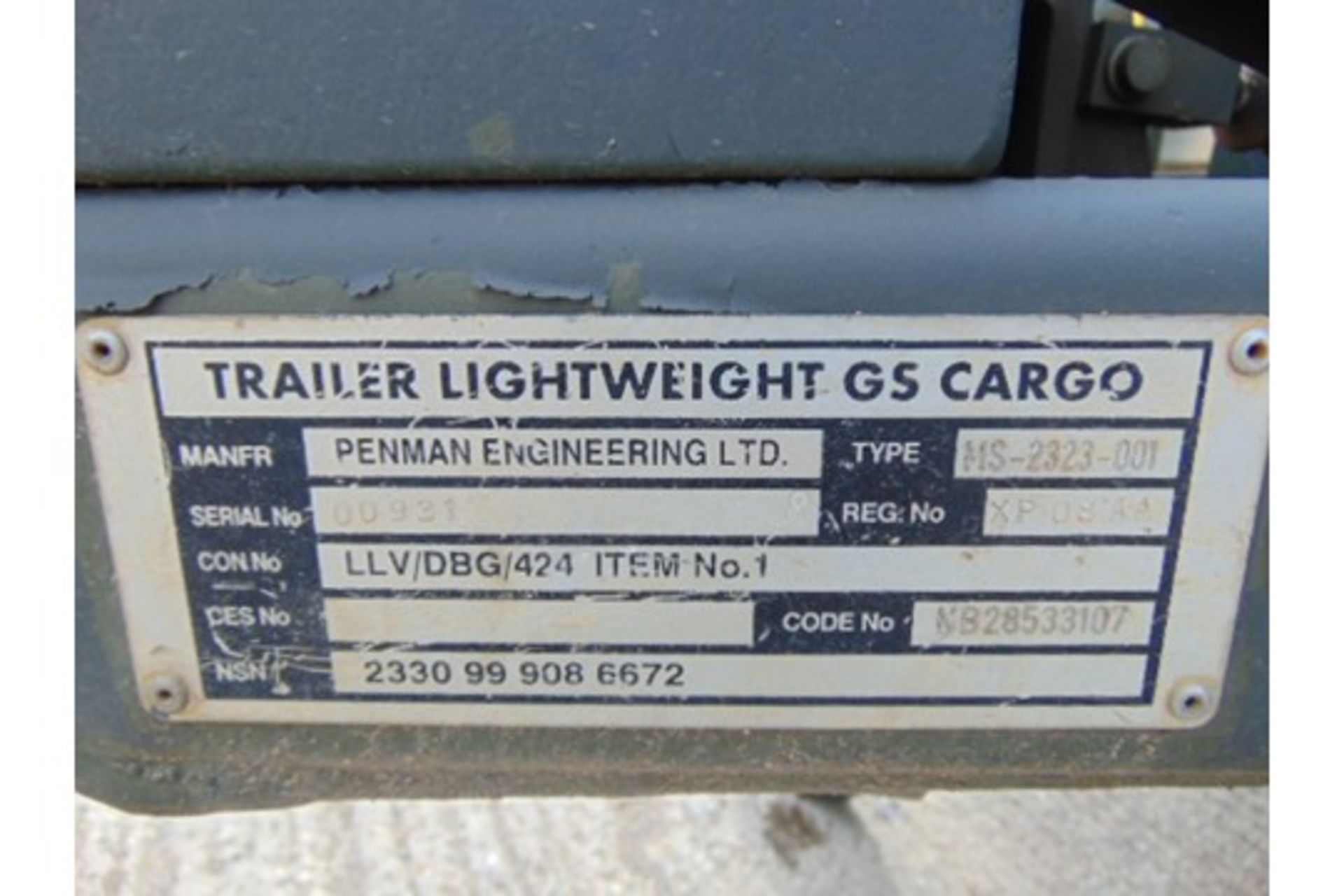 Penman General Lightweight Trailer - Image 11 of 12