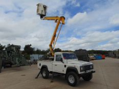 Land Rover Defender 110 High Capacity Cherry Picker