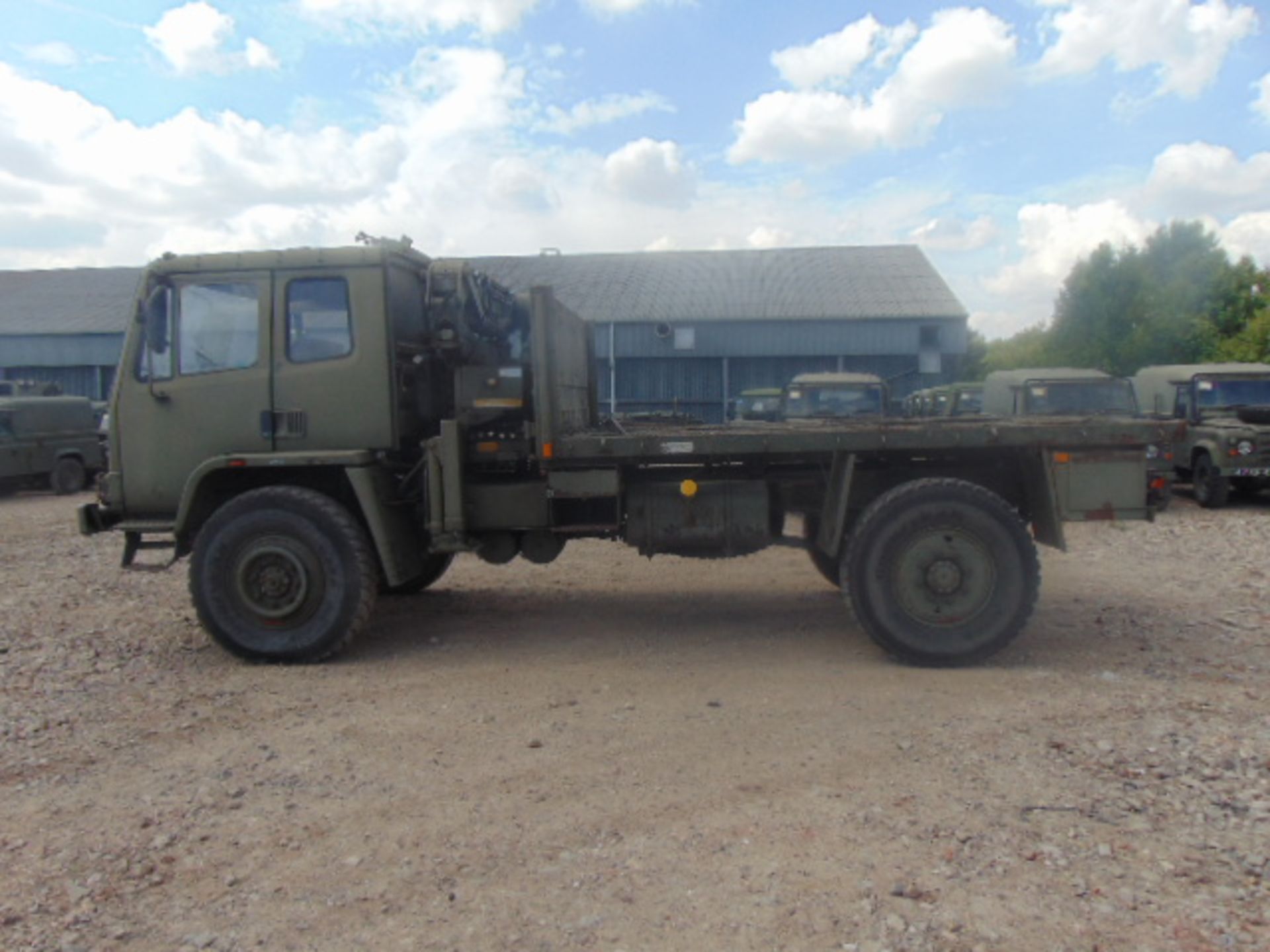 Leyland DAF 4X4 Truck complete with Atlas Crane - Image 4 of 21