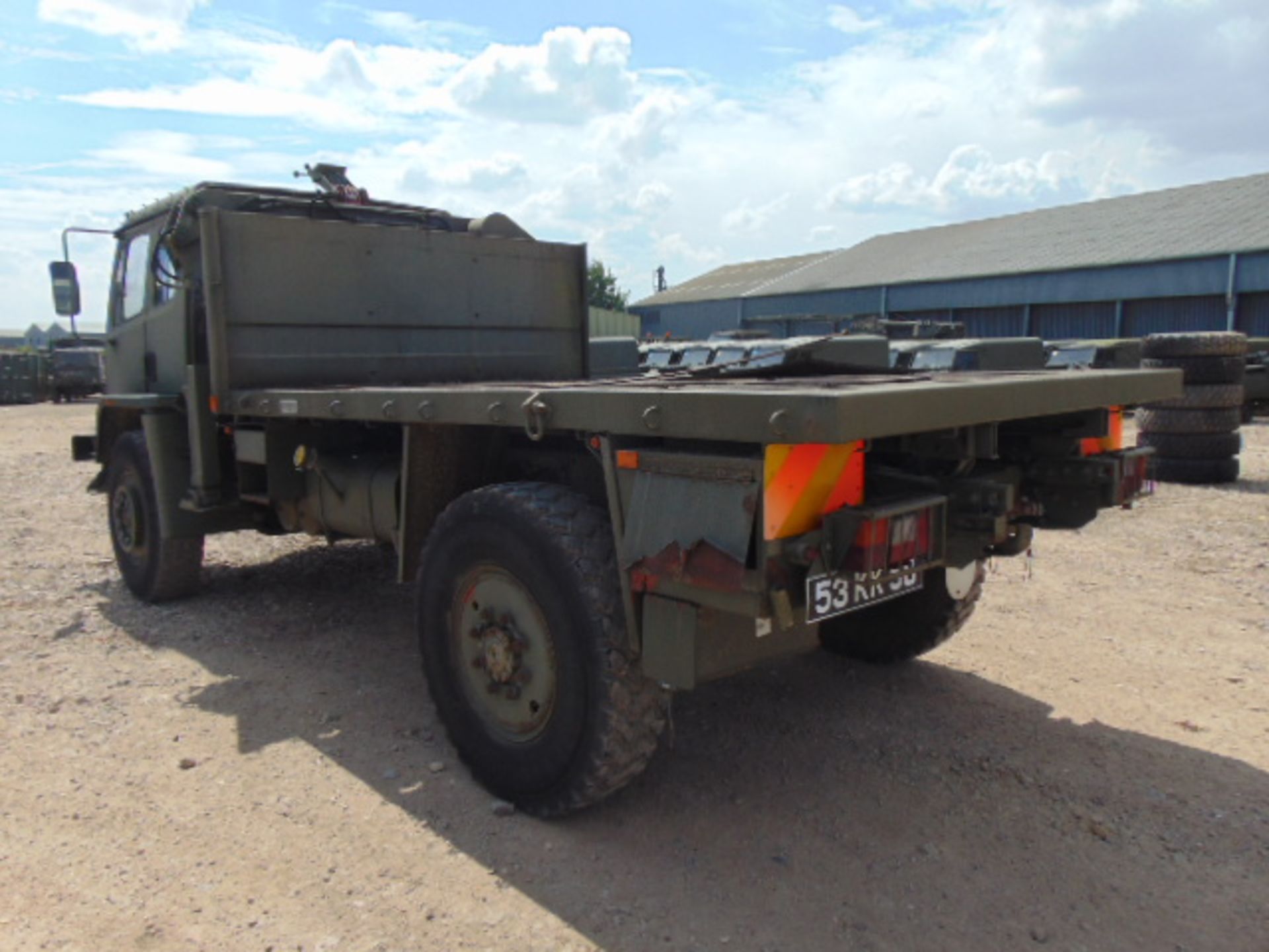 Leyland DAF 4X4 Truck complete with Atlas Crane - Image 8 of 19