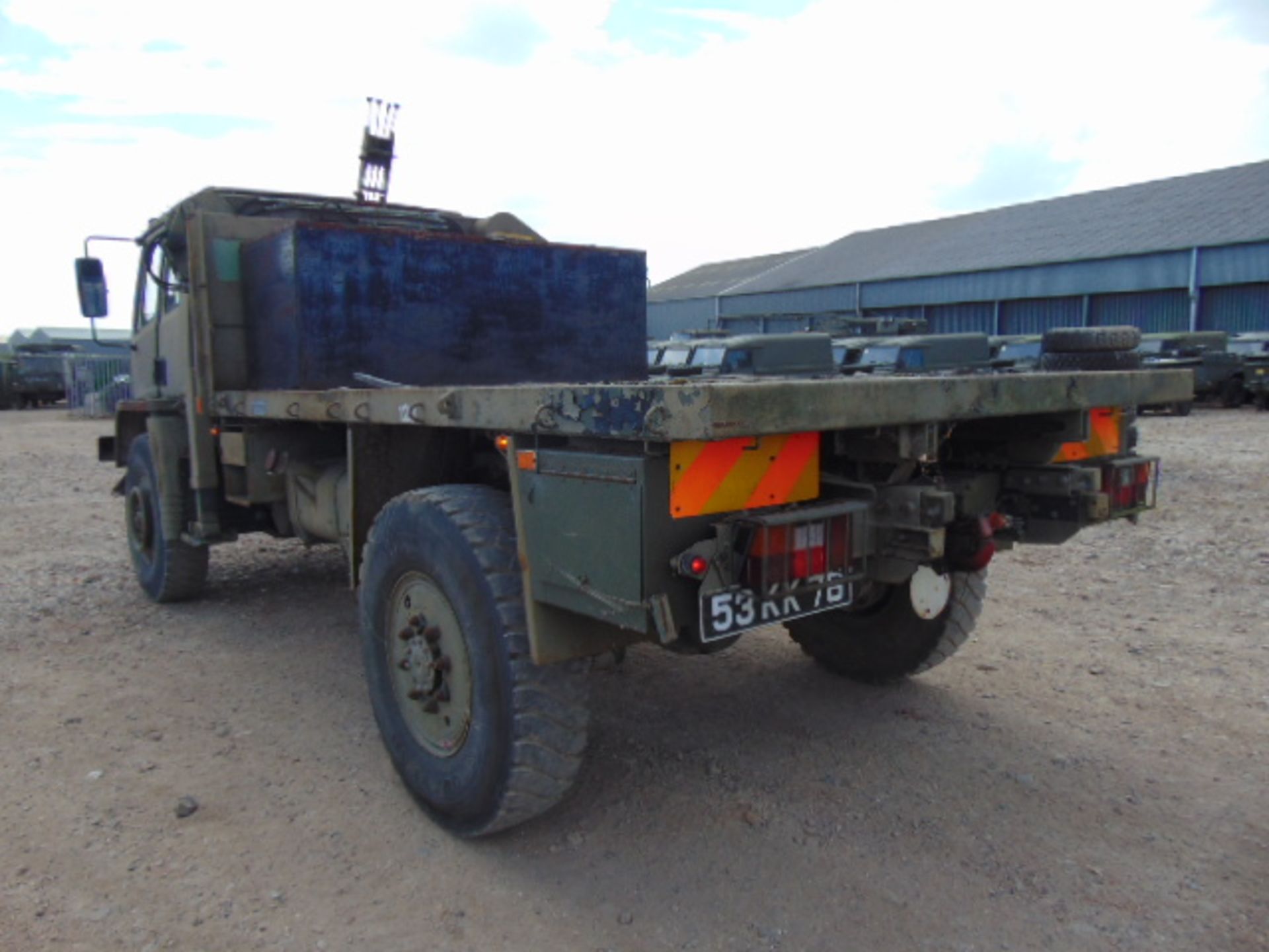 Leyland DAF 4X4 Truck complete with Atlas Crane - Image 8 of 19