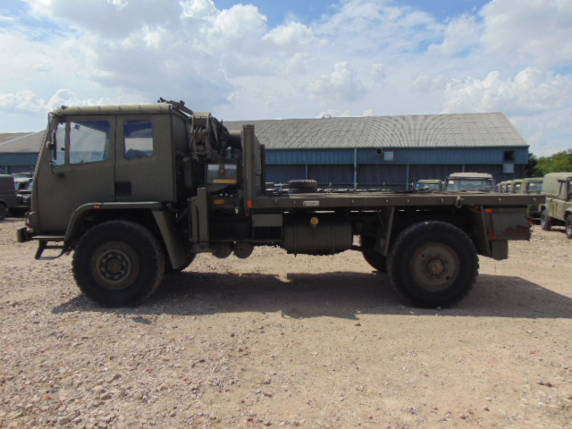 Leyland DAF 4X4 Truck complete with Atlas Crane - Image 4 of 19