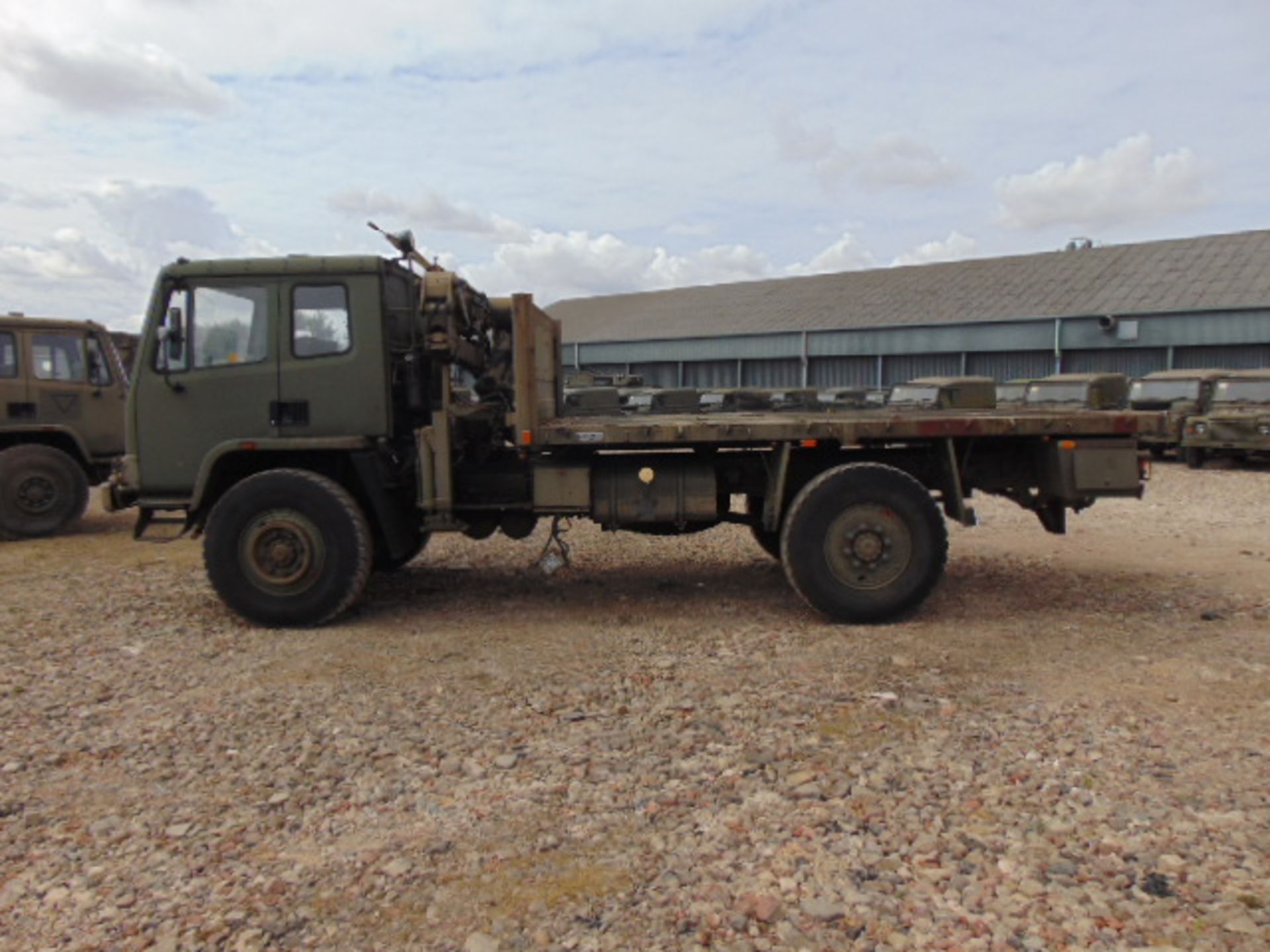 Leyland DAF 4X4 Truck complete with Atlas Crane - Image 4 of 21