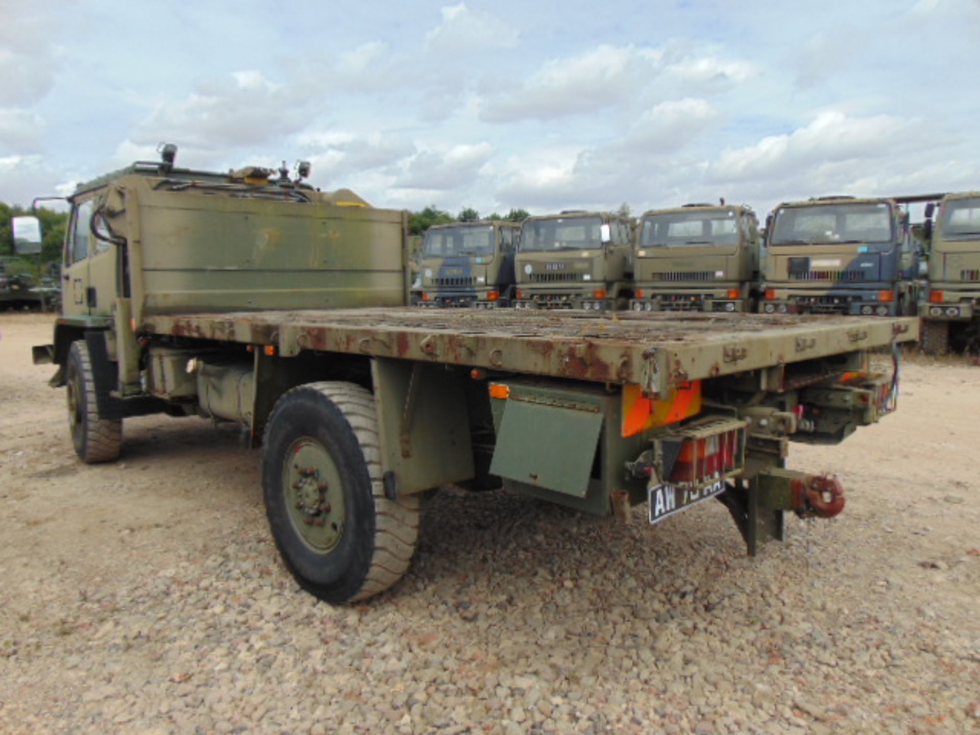 Leyland DAF 4X4 Truck complete with Atlas Crane - Image 8 of 20