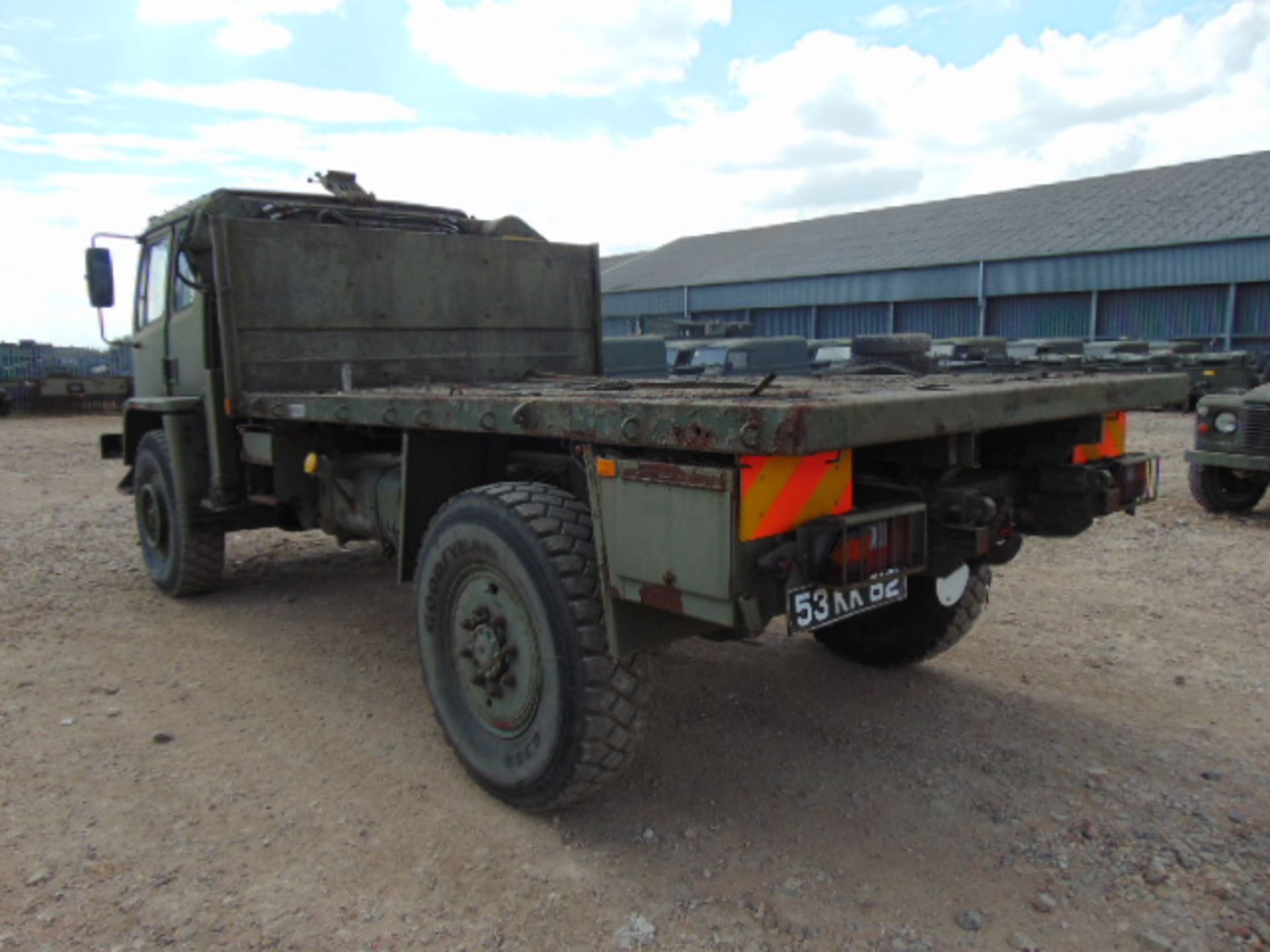 Leyland DAF 4X4 Truck complete with Atlas Crane - Image 8 of 21