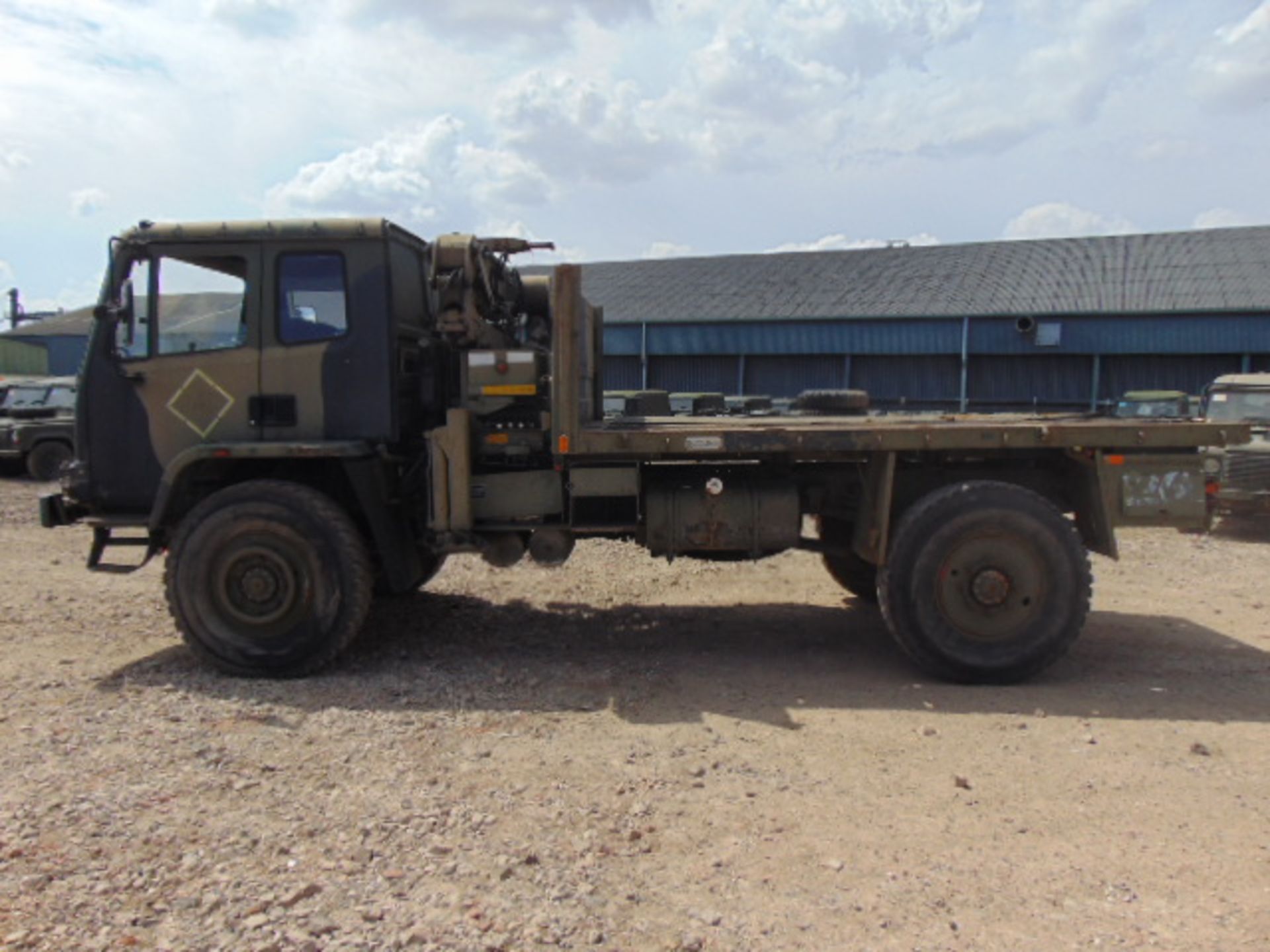 Leyland DAF 4X4 Truck complete with Atlas Crane - Image 4 of 19