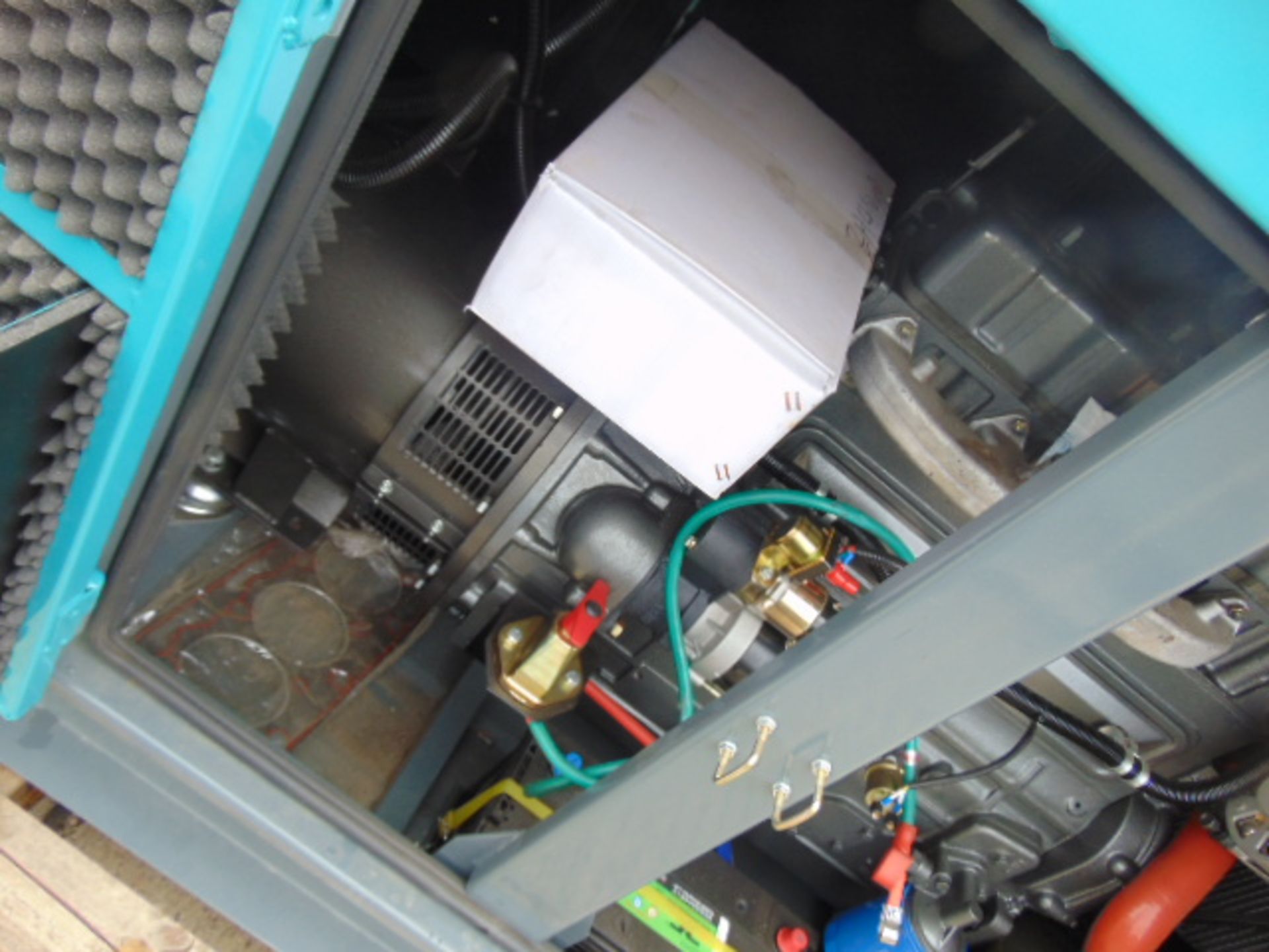 UNISSUED WITH TEST HOURS ONLY 30 KVA 3 Phase Silent Diesel Generator Set - Image 5 of 15