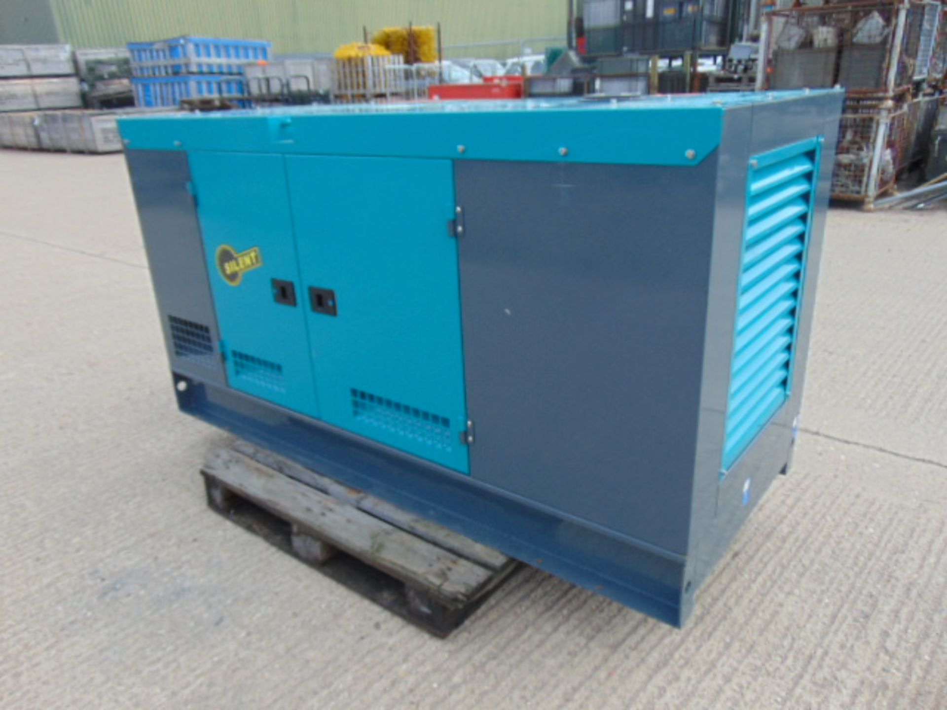 UNISSUED WITH TEST HOURS ONLY 60 KVA 3 Phase Silent Diesel Generator Set - Image 7 of 14
