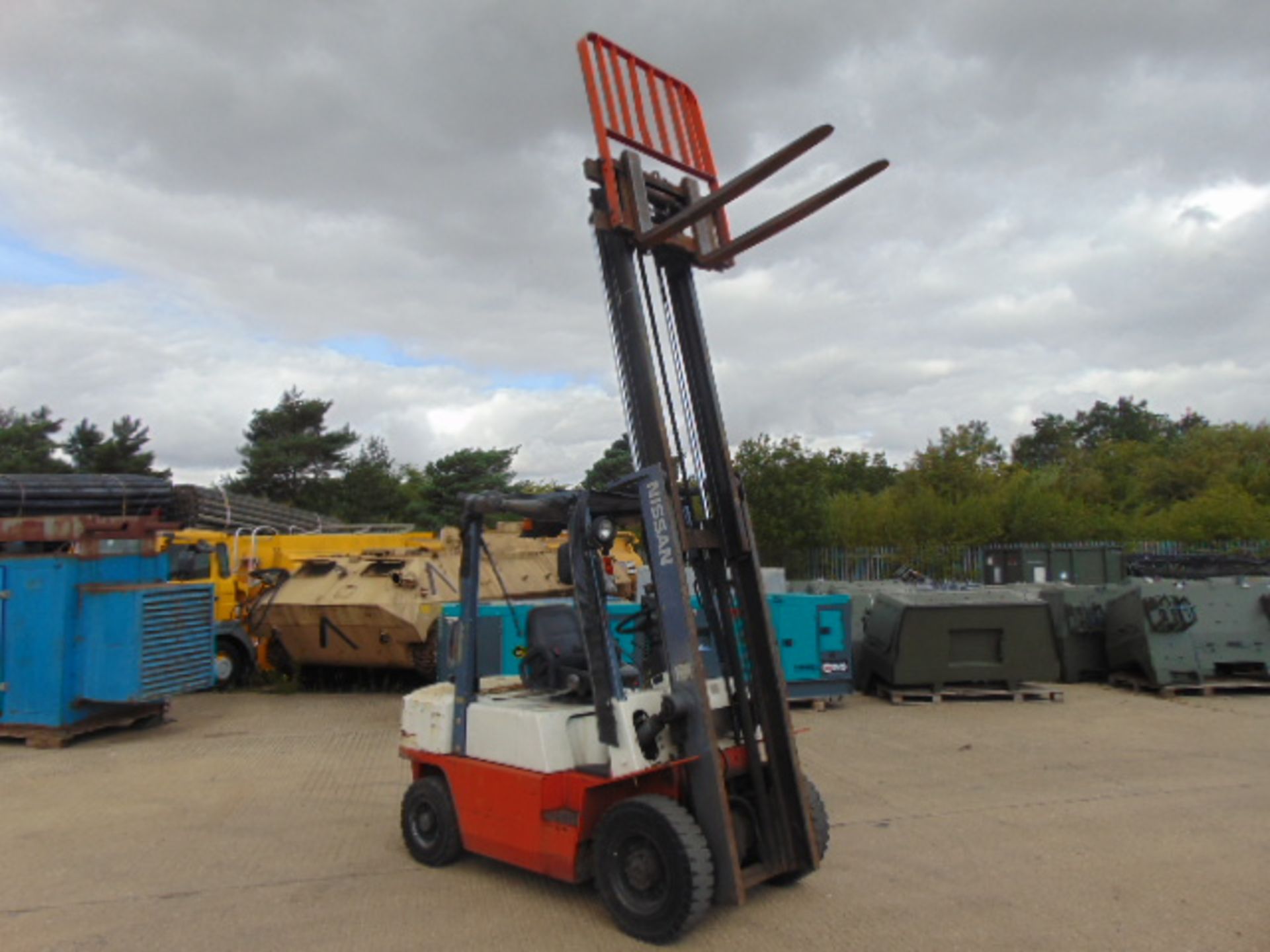 Nissan FJ02A25U Counter Balance Diesel Forklift - Image 2 of 16