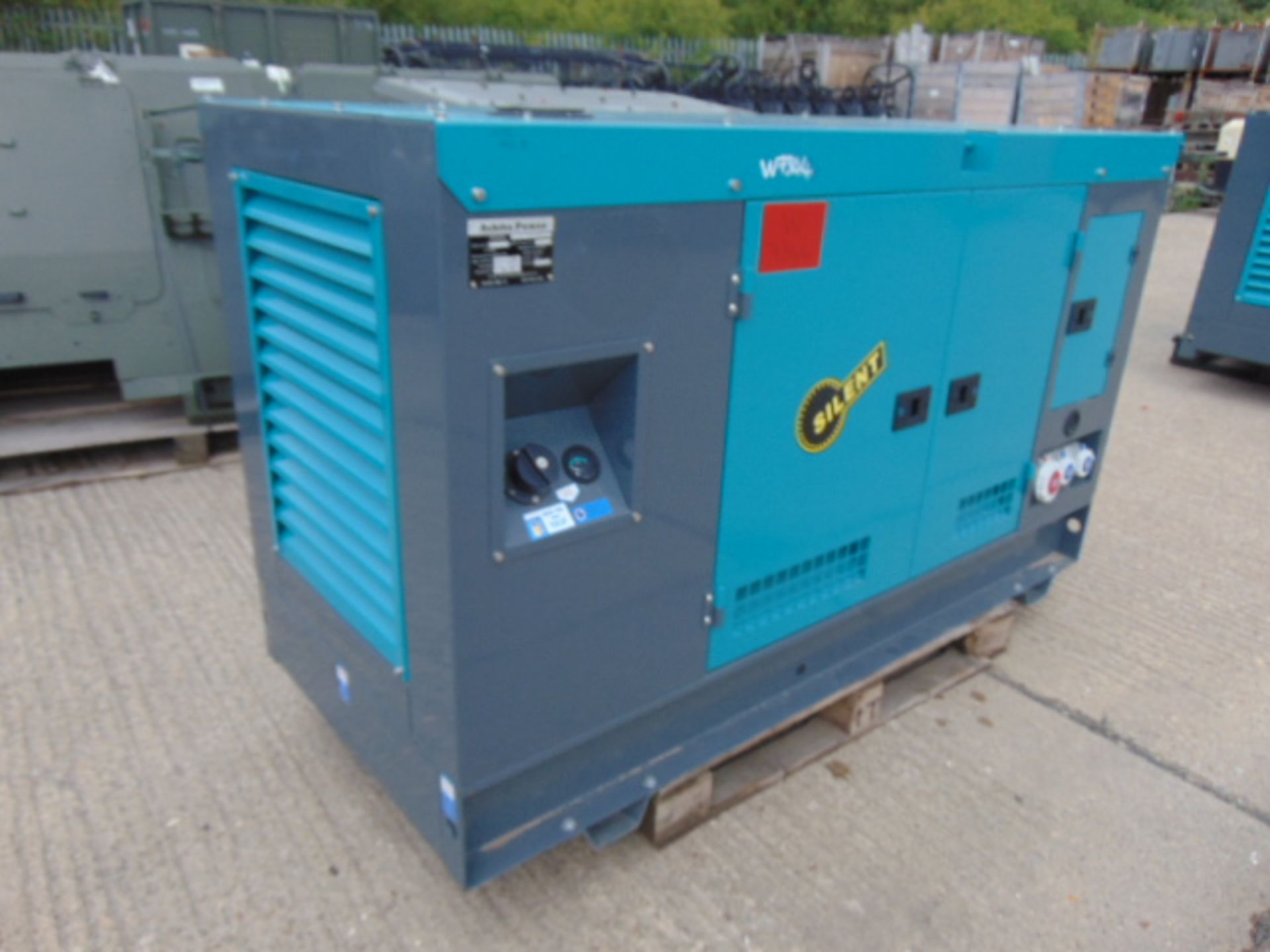 UNISSUED WITH TEST HOURS ONLY 30 KVA 3 Phase Silent Diesel Generator Set - Image 7 of 15