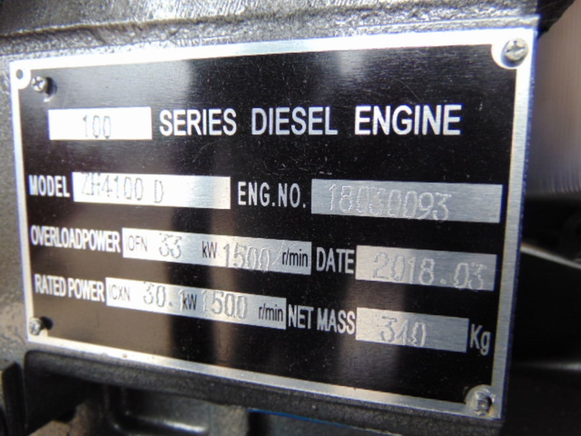 UNISSUED WITH TEST HOURS ONLY 30 KVA 3 Phase Silent Diesel Generator Set - Bild 6 aus 15
