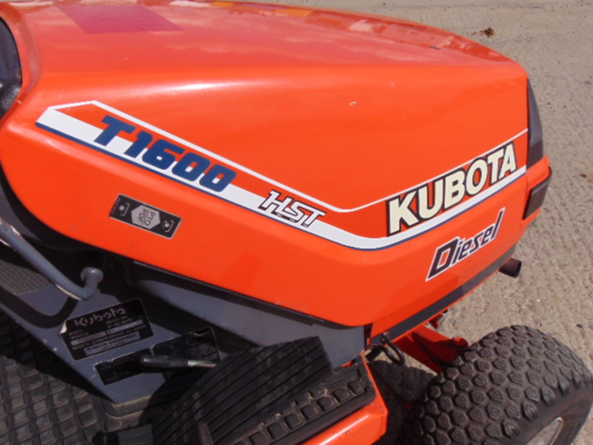 Kubota HST T1600 Ride On Mower - Image 10 of 16