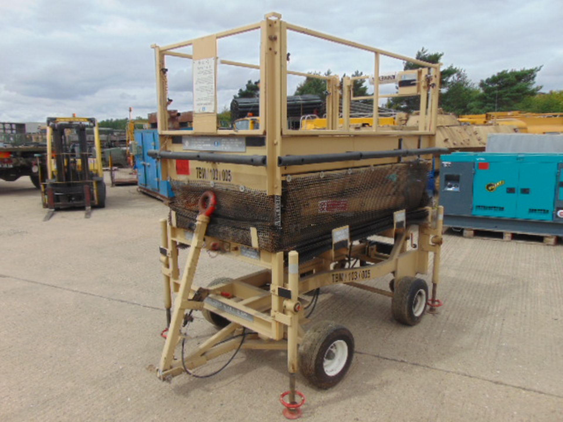 UK Lift 4m Mobile Hydraulic Work Platform - Image 7 of 12