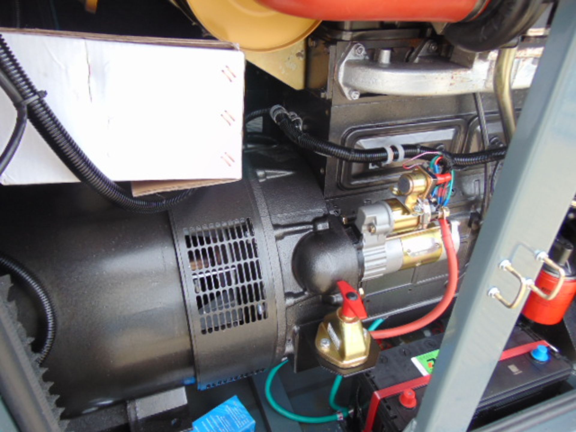 UNISSUED WITH TEST HOURS ONLY 60 KVA 3 Phase Silent Diesel Generator Set - Image 10 of 14