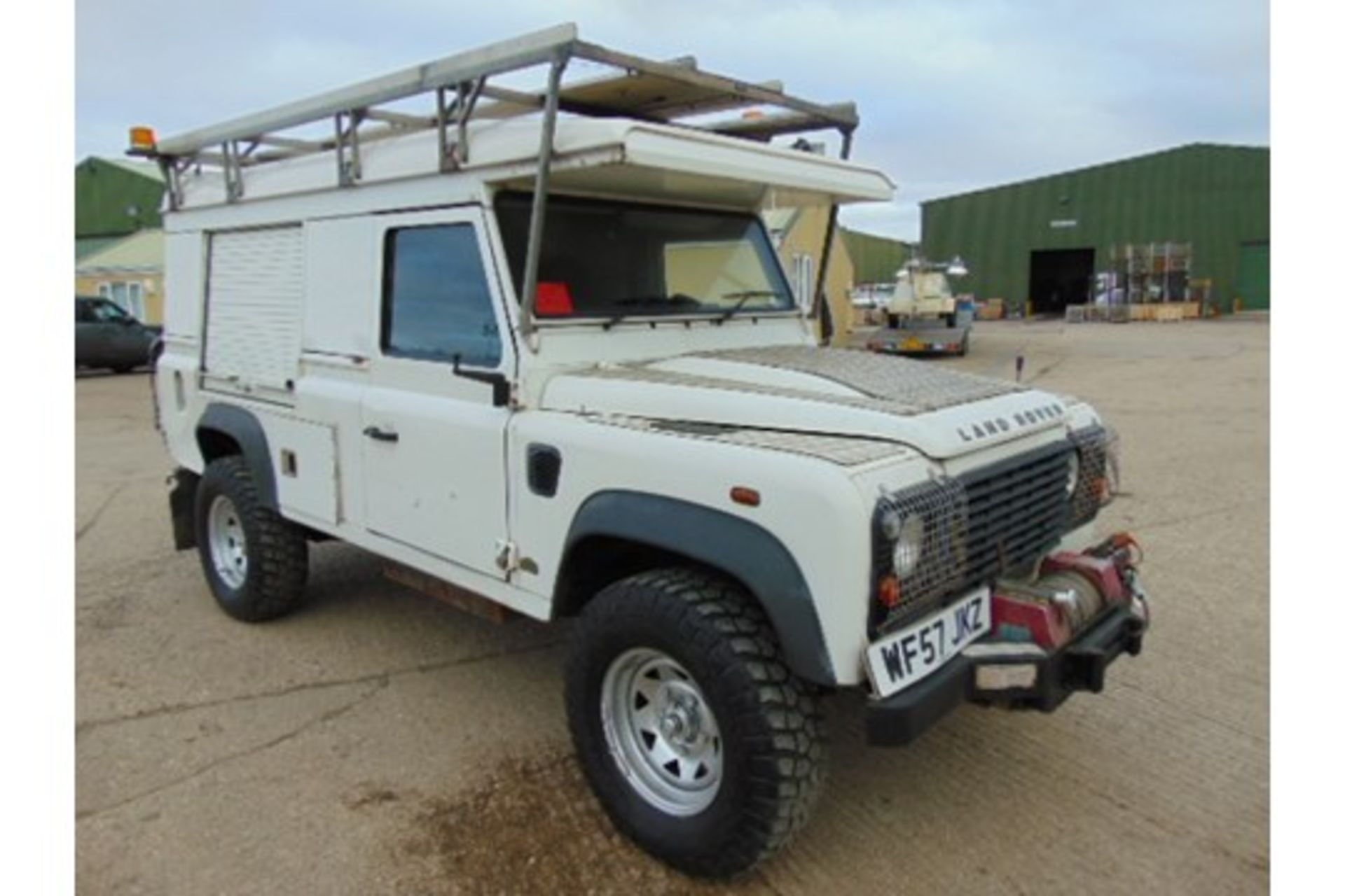 Land Rover Defender 110 Puma Hardtop 4x4 Special Utility (Mobile Workshop) complete with Winch