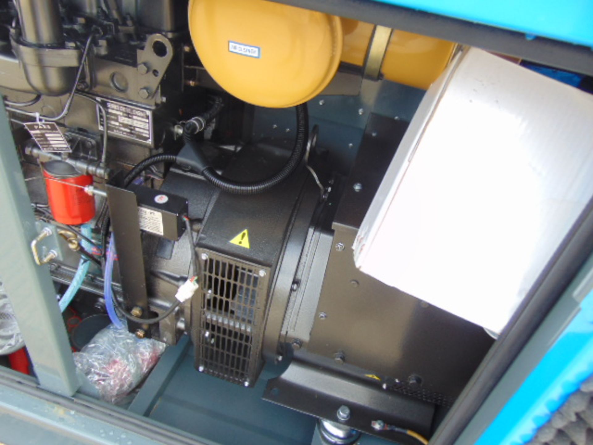 UNISSUED WITH TEST HOURS ONLY 70 KVA 3 Phase Silent Diesel Generator Set - Image 12 of 13