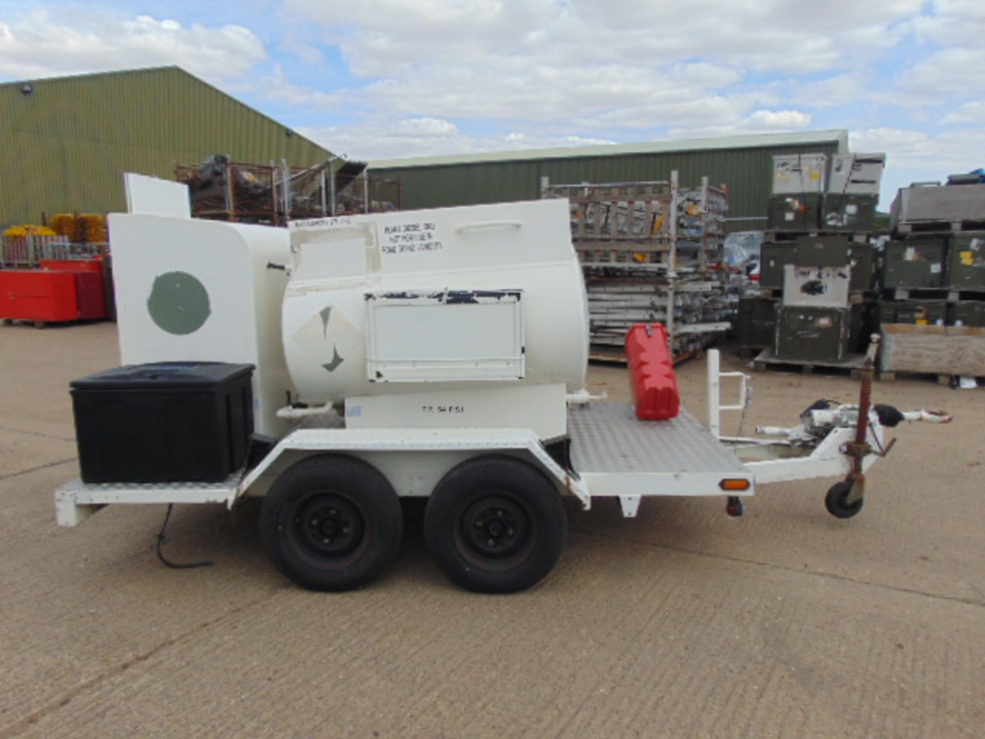 Thomson Carmichael 975Ltr Fuel Bowser Trailer - Bild 5 aus 17