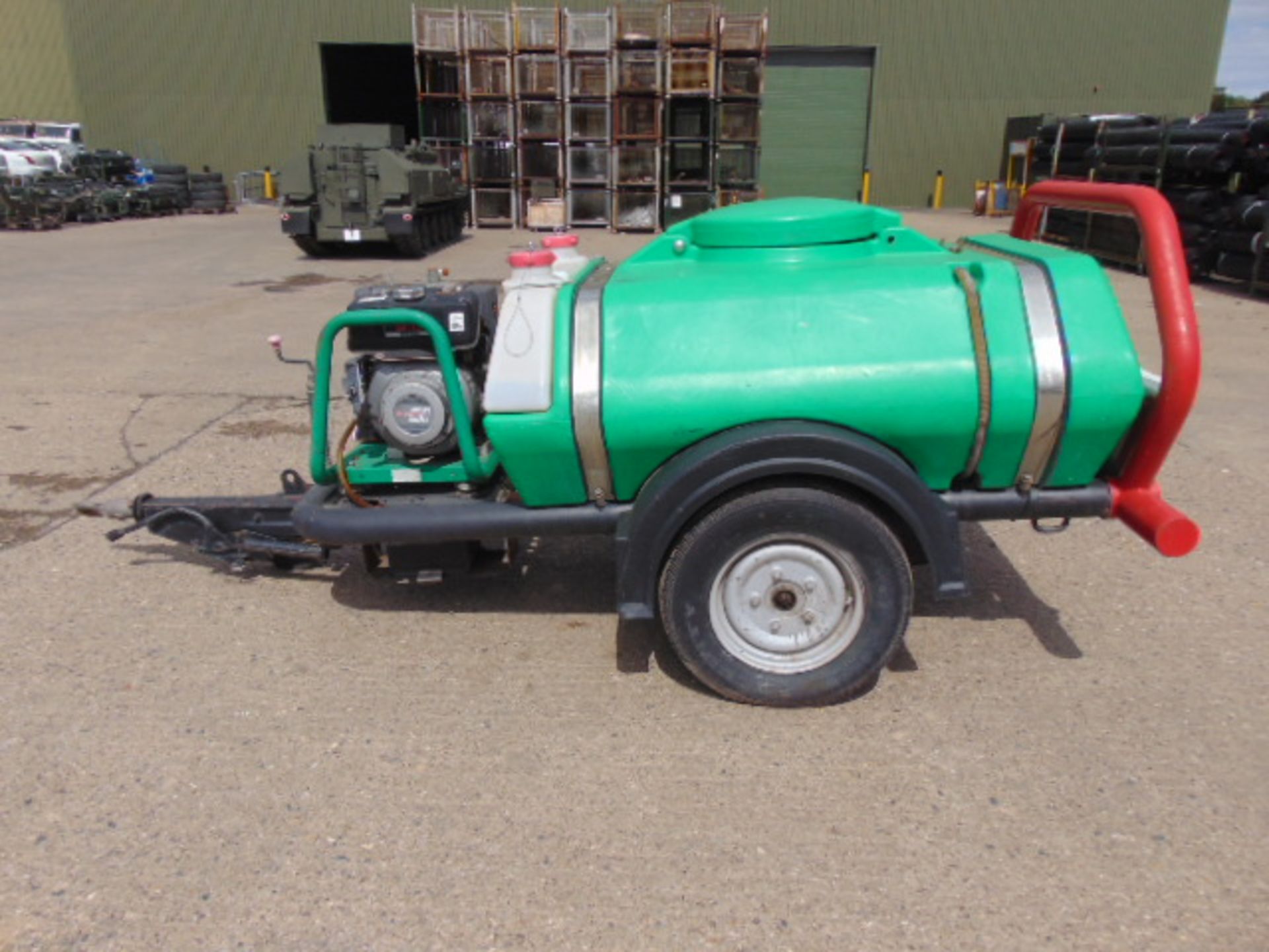 Brendon Trailer Mounted Pressure Washer with 1000 litre Water Tank and Honda Diesel Engine - Image 4 of 12