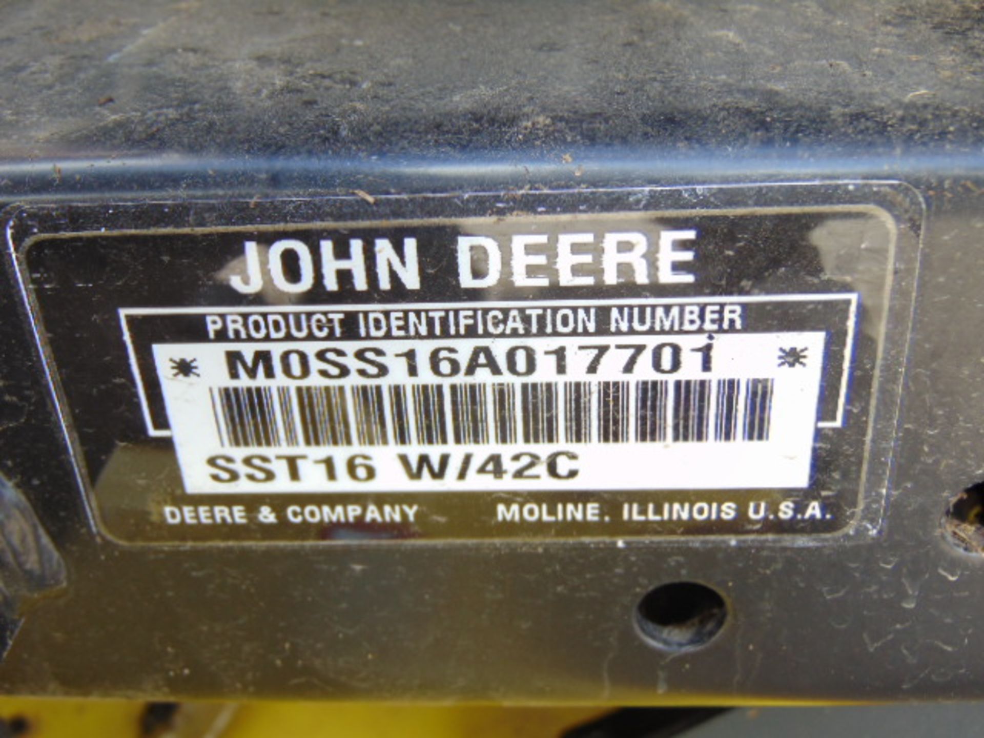 John Deere SST16 Spin Steer Ride On Mower - Image 17 of 17