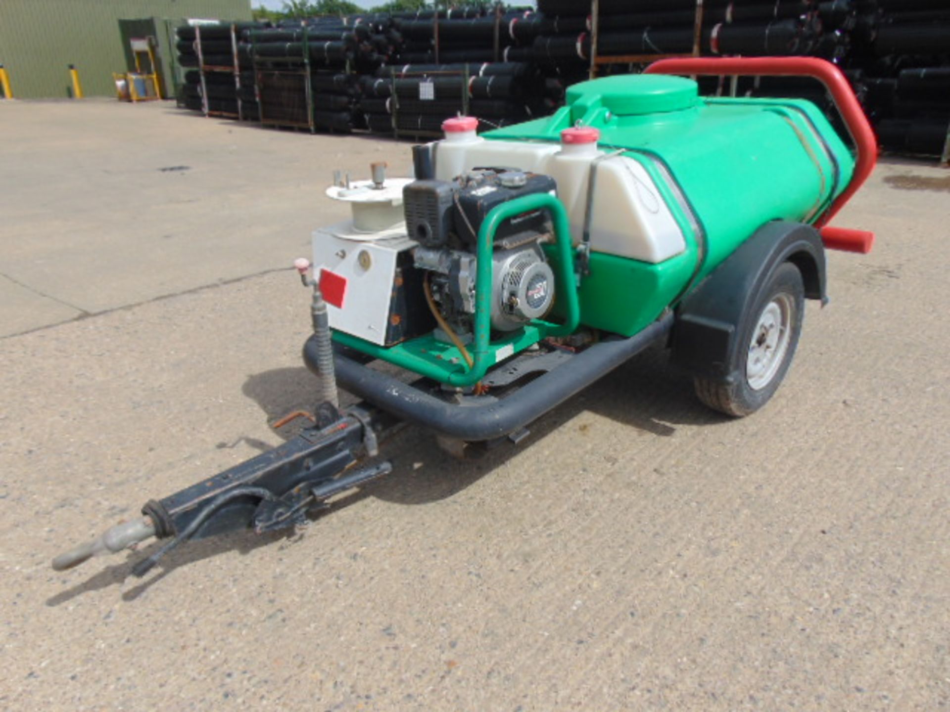 Brendon Trailer Mounted Pressure Washer with 1000 litre Water Tank and Honda Diesel Engine