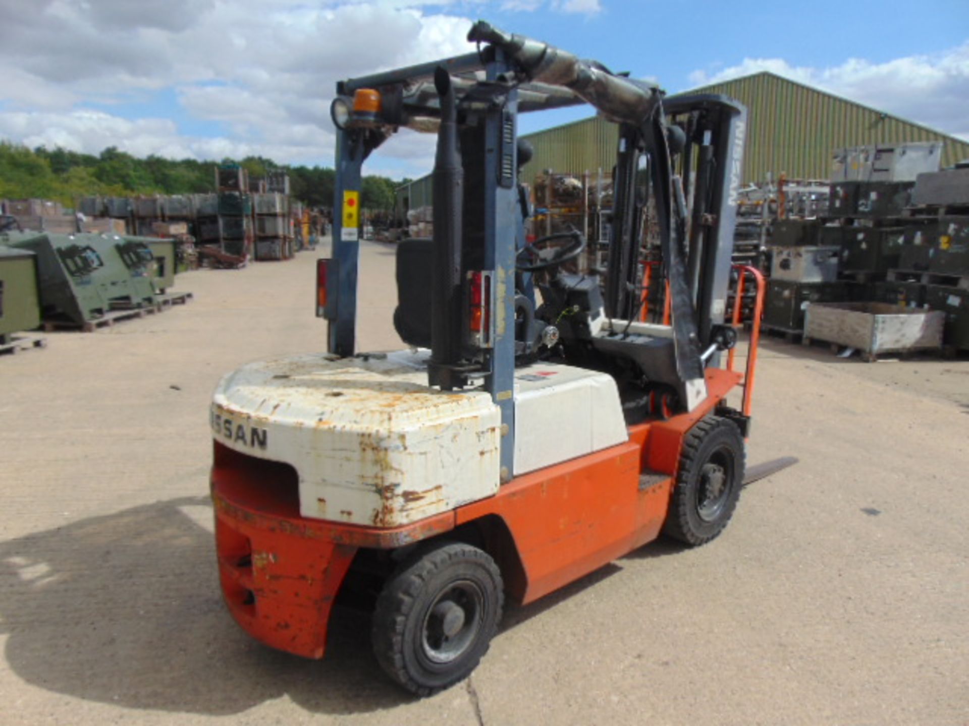 Nissan FJ02A25U Counter Balance Diesel Forklift - Image 9 of 16