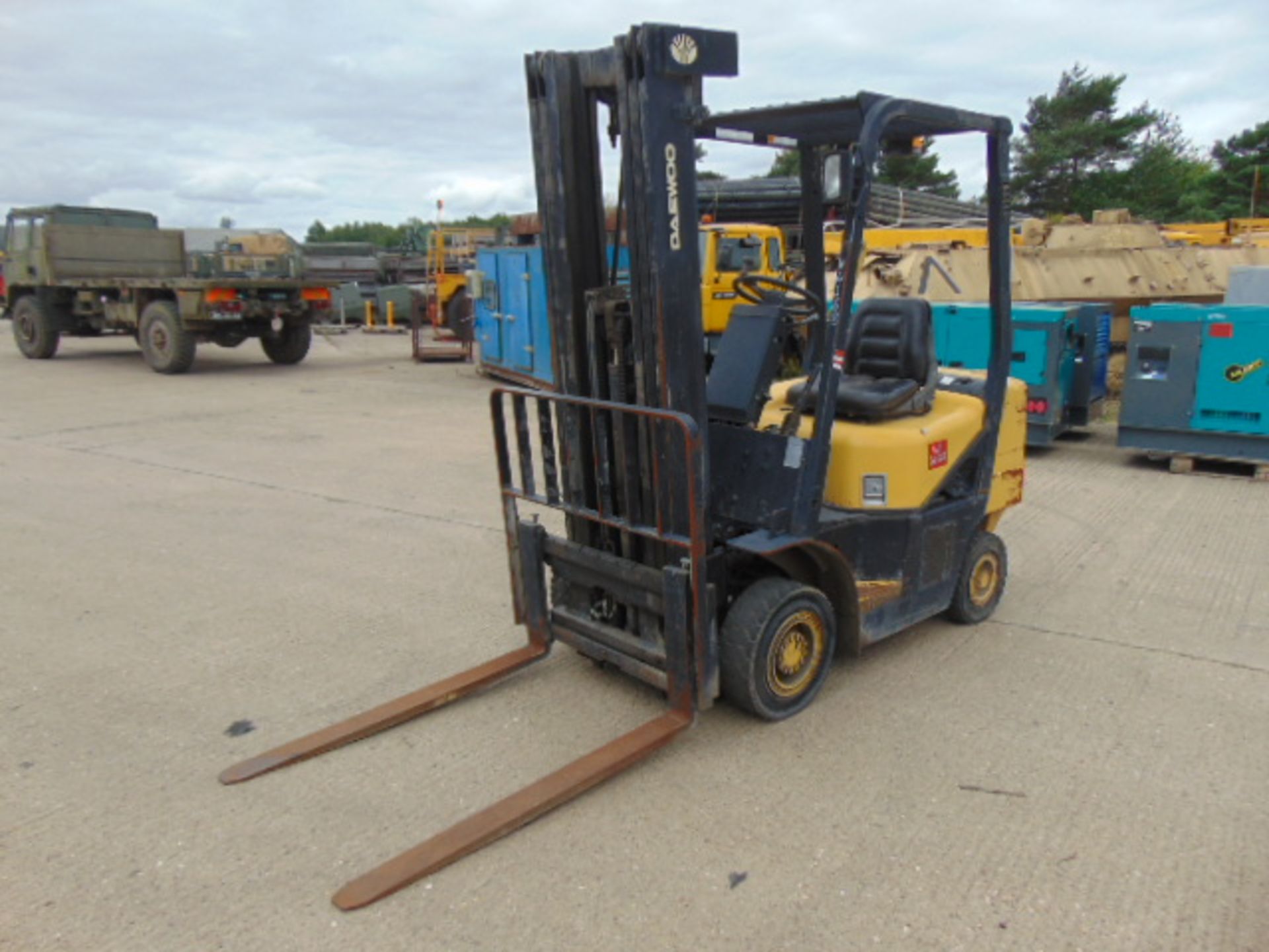 Daewoo D20SC-2 Counter Balance Diesel Forklift - Bild 7 aus 18