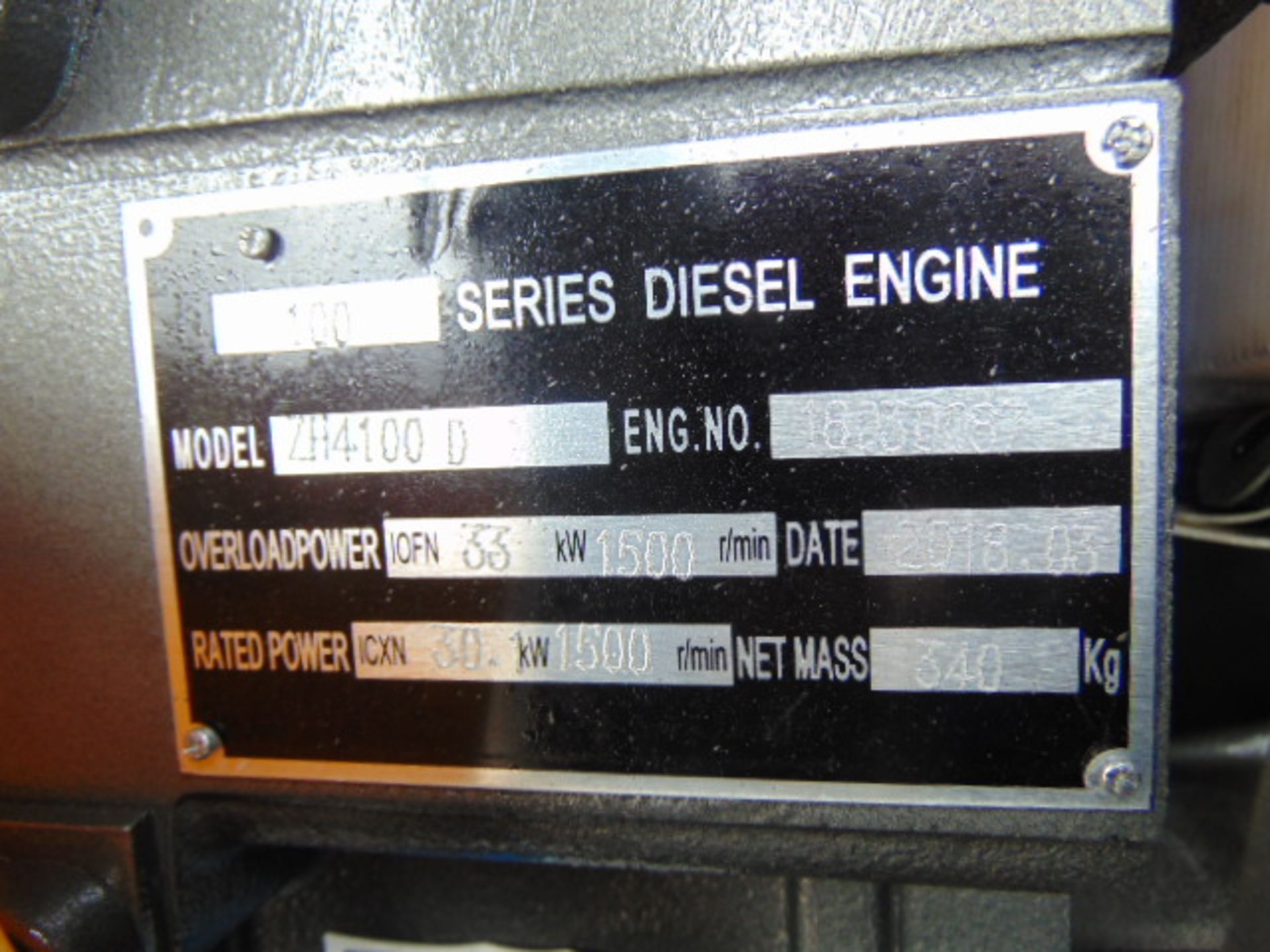 UNISSUED WITH TEST HOURS ONLY 30 KVA 3 Phase Silent Diesel Generator Set - Bild 6 aus 16
