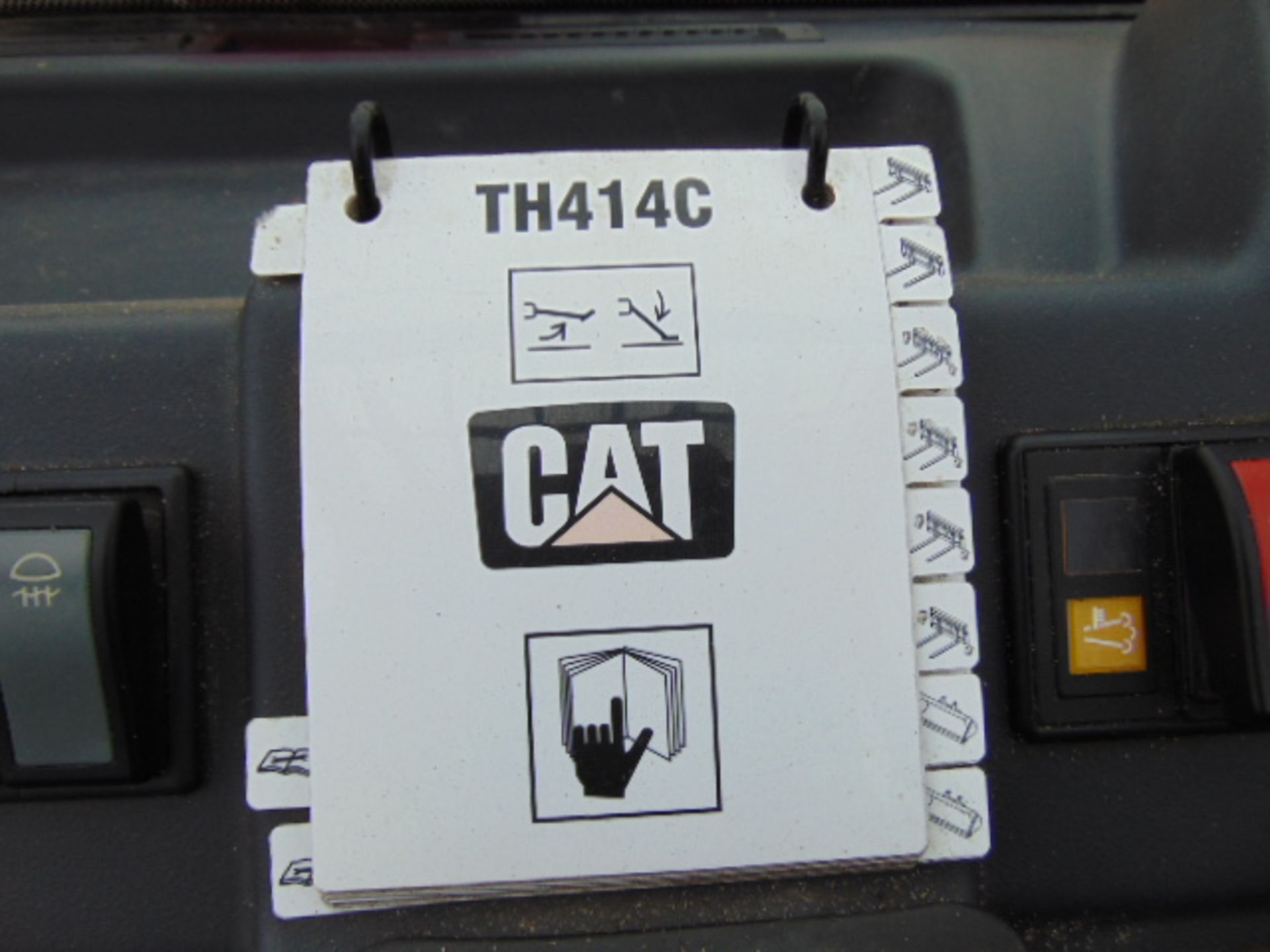 2014 Caterpillar TH414C 3.6 ton Telehandler - Image 21 of 26