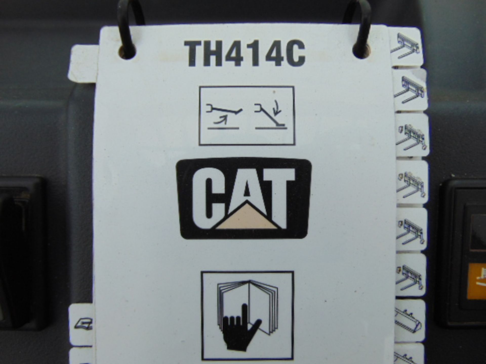 2014 Caterpillar TH414C 3.6 ton Telehandler - Image 20 of 26