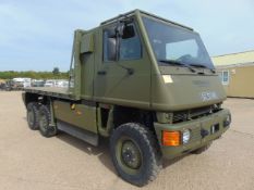 Ex Reserve Left Hand Drive Mowag Bucher Duro II 6x6 Crane Truck