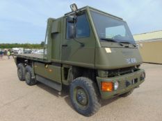 Ex Reserve Left Hand Drive Mowag Bucher Duro II 6x6 Crane Truck