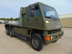 Ex Reserve Left Hand Drive Mowag Bucher Duro II 6x6 Crane Truck