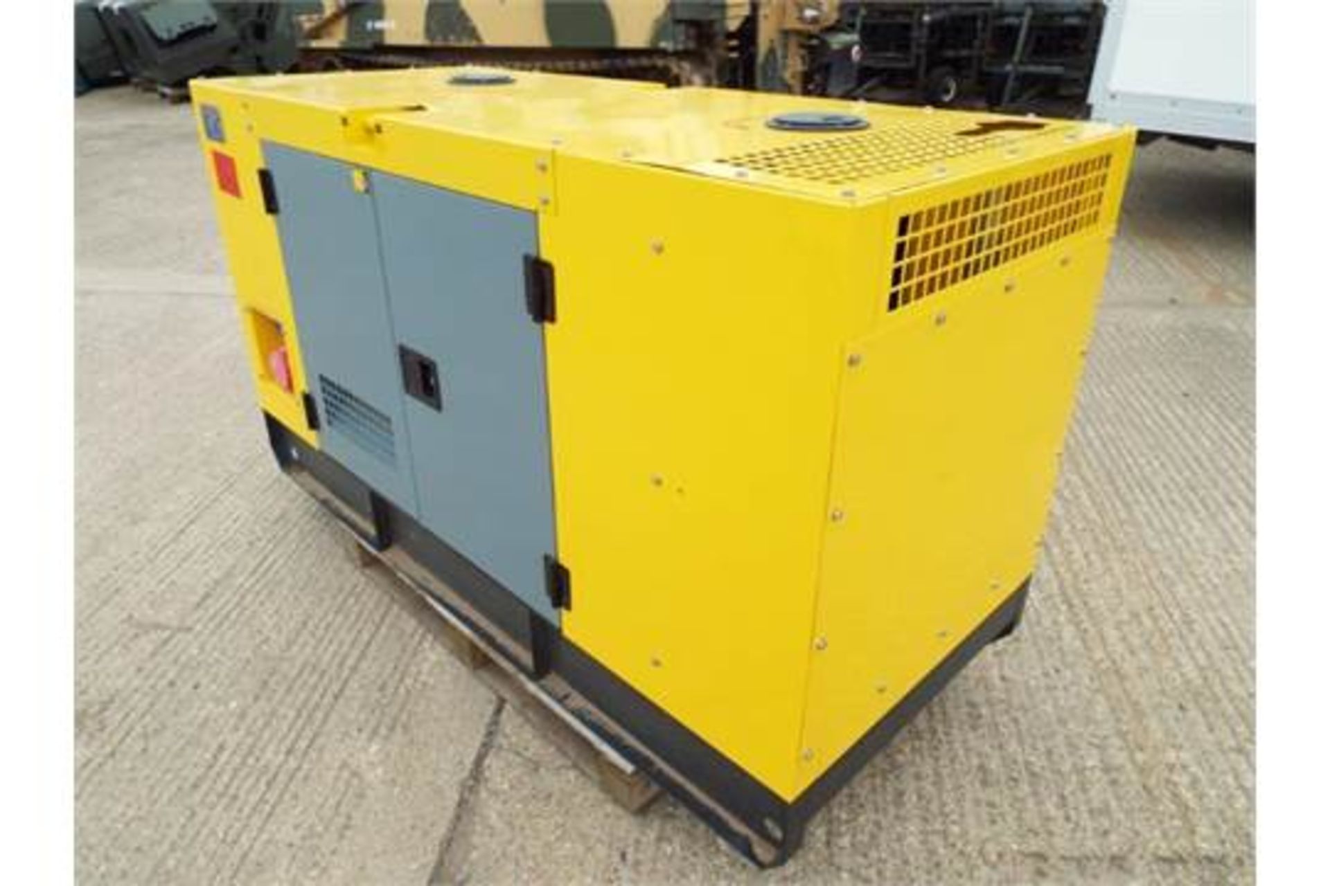 UNISSUED WITH TEST HOURS ONLY 30 KVA 3 Phase Silent Diesel Generator Set - Image 6 of 15