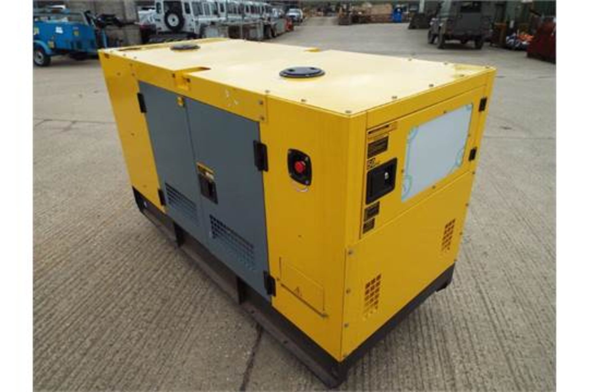 UNISSUED WITH TEST HOURS ONLY 30 KVA 3 Phase Silent Diesel Generator Set - Image 12 of 15