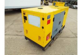 UNISSUED WITH TEST HOURS ONLY 30 KVA 3 Phase Silent Diesel Generator Set