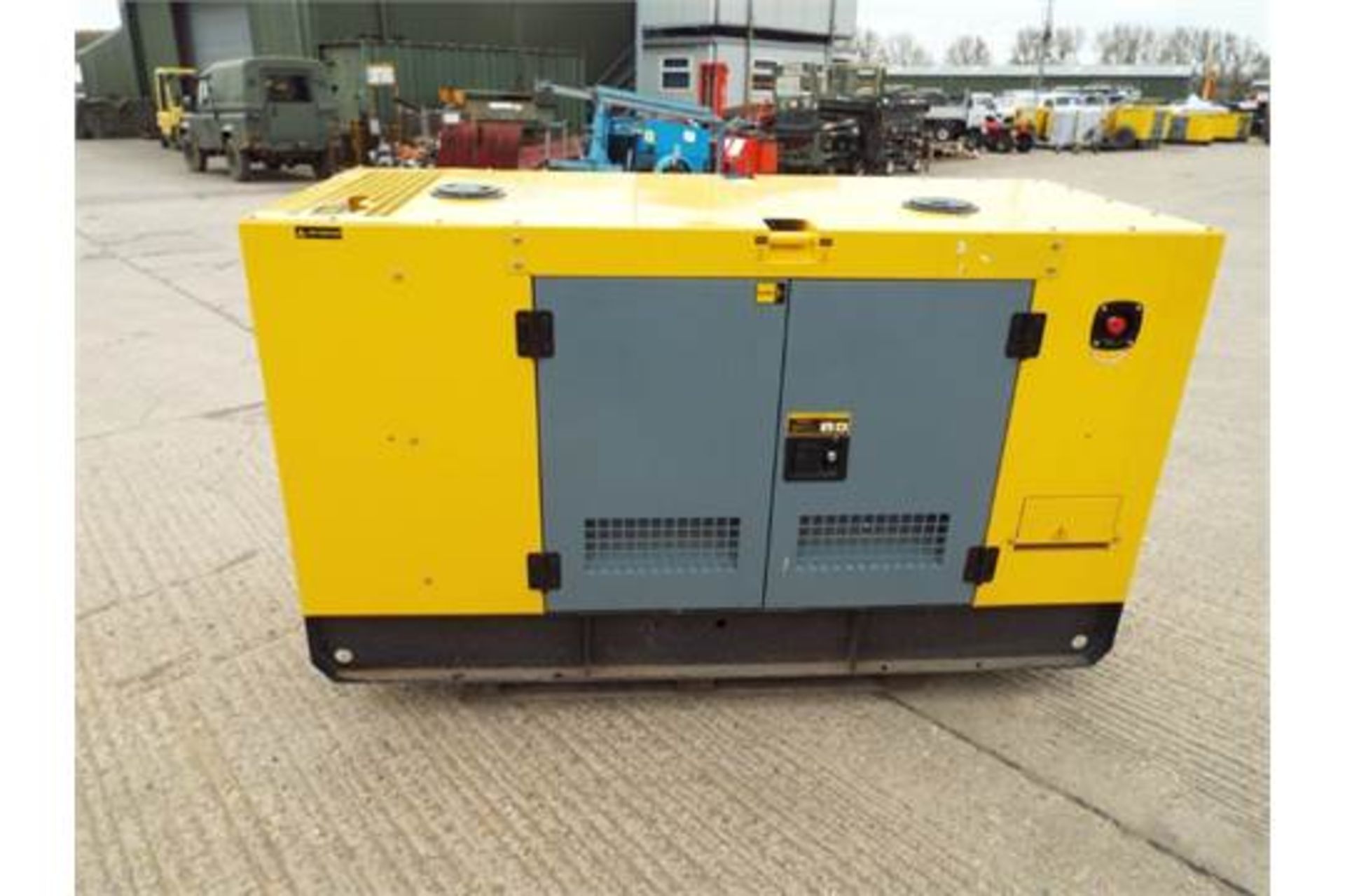 UNISSUED WITH TEST HOURS ONLY 30 KVA 3 Phase Silent Diesel Generator Set - Image 8 of 15
