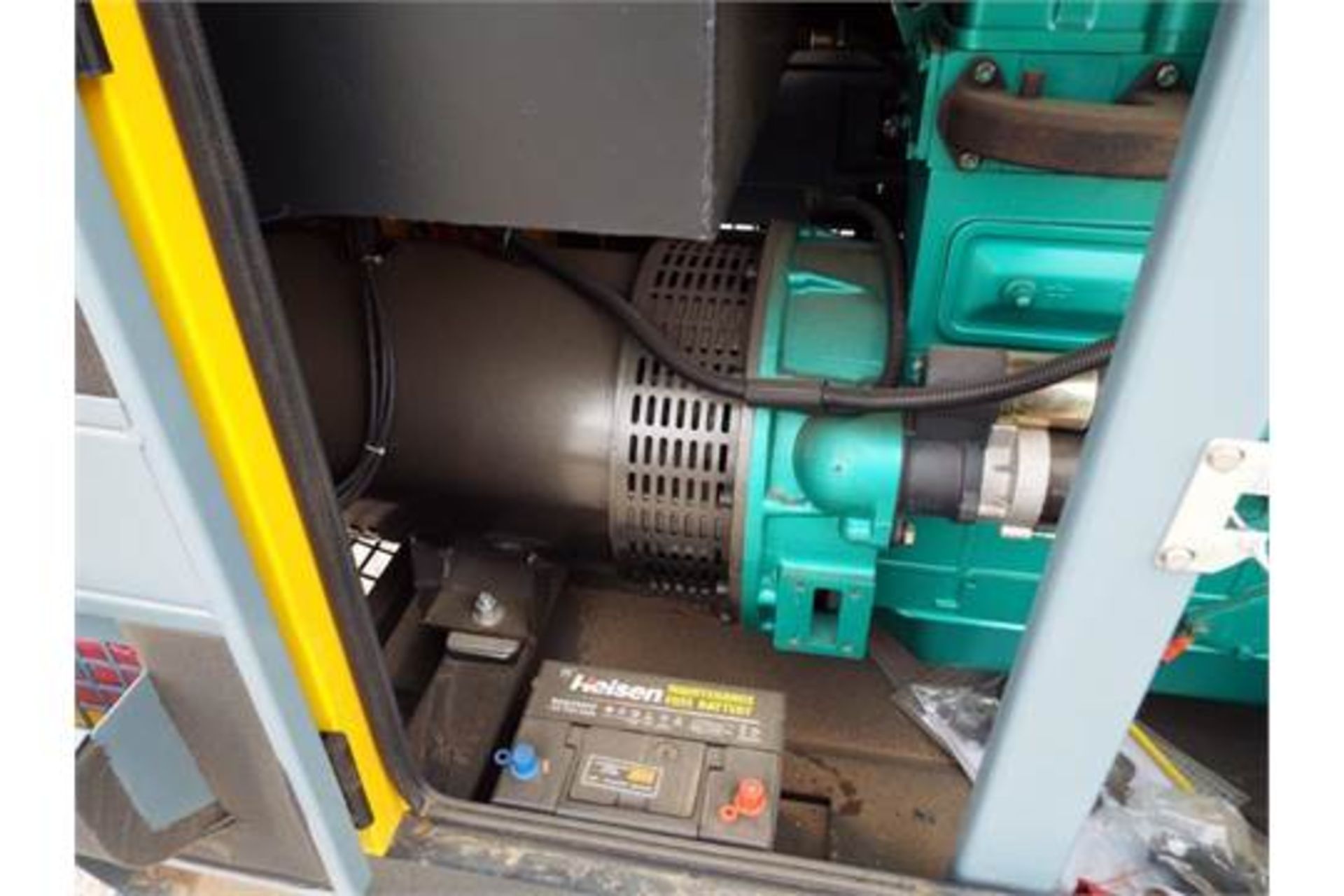 UNISSUED WITH TEST HOURS ONLY 30 KVA 3 Phase Silent Diesel Generator Set - Image 4 of 15